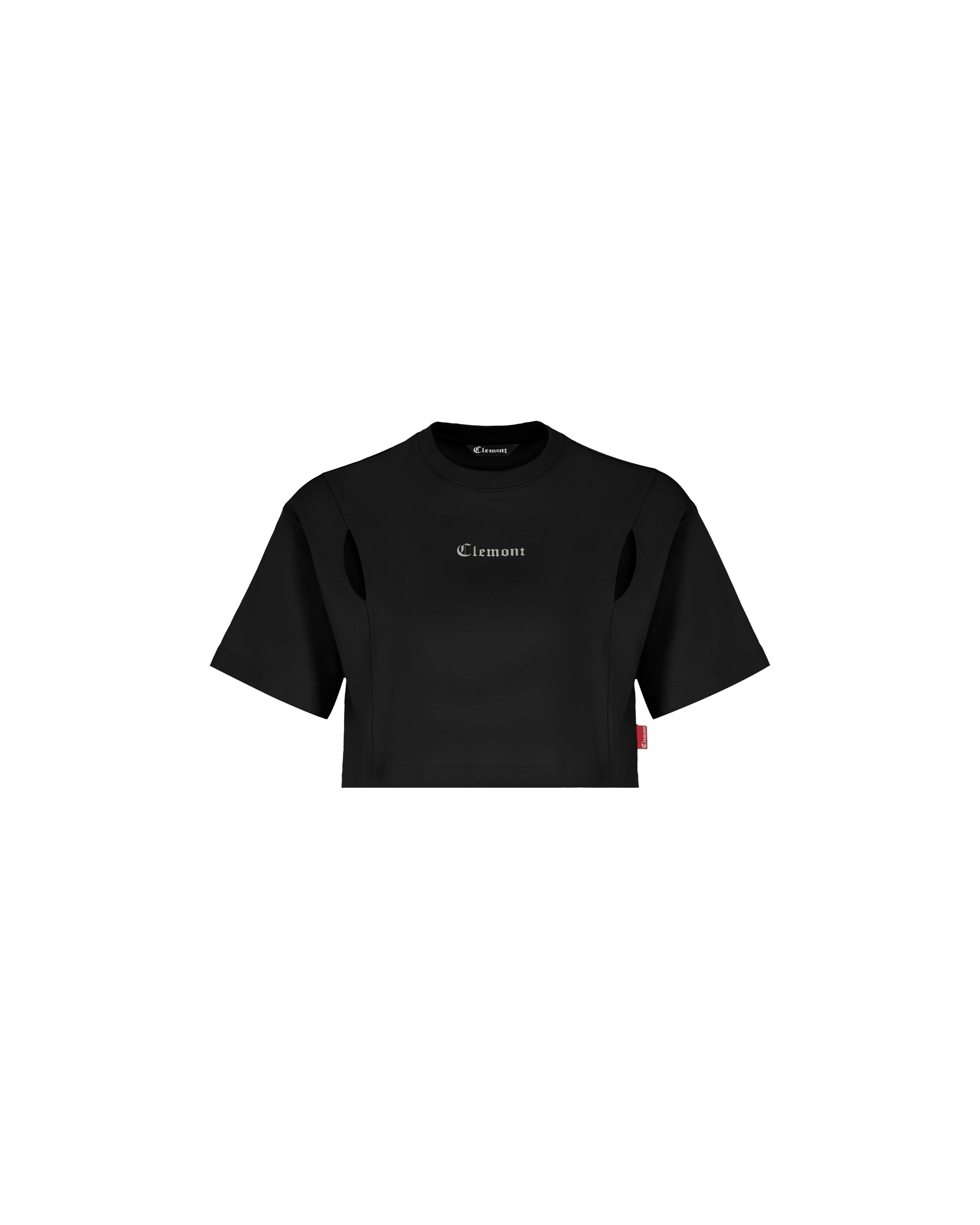 CROP TOP WOMEN RAGGIANTE BLACK CLEMONT