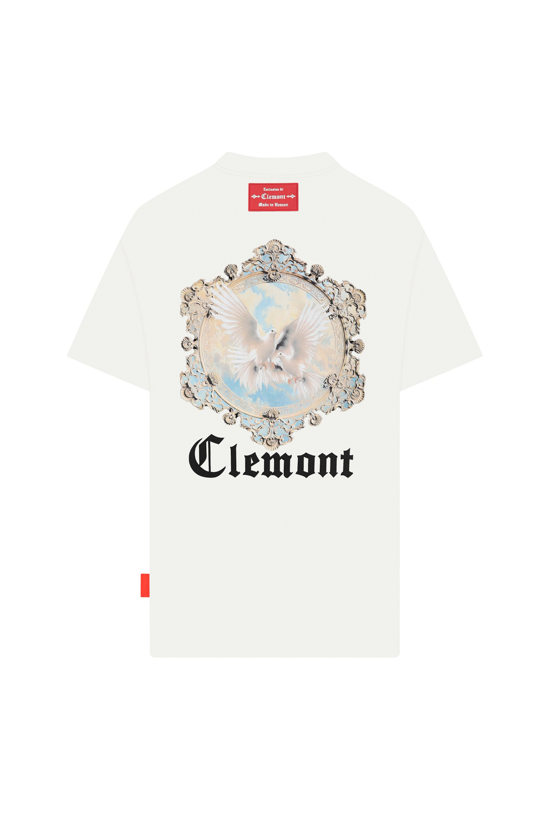 T-SHIRT MEN OVERSIZED FULGORE CREAM CLEMONT