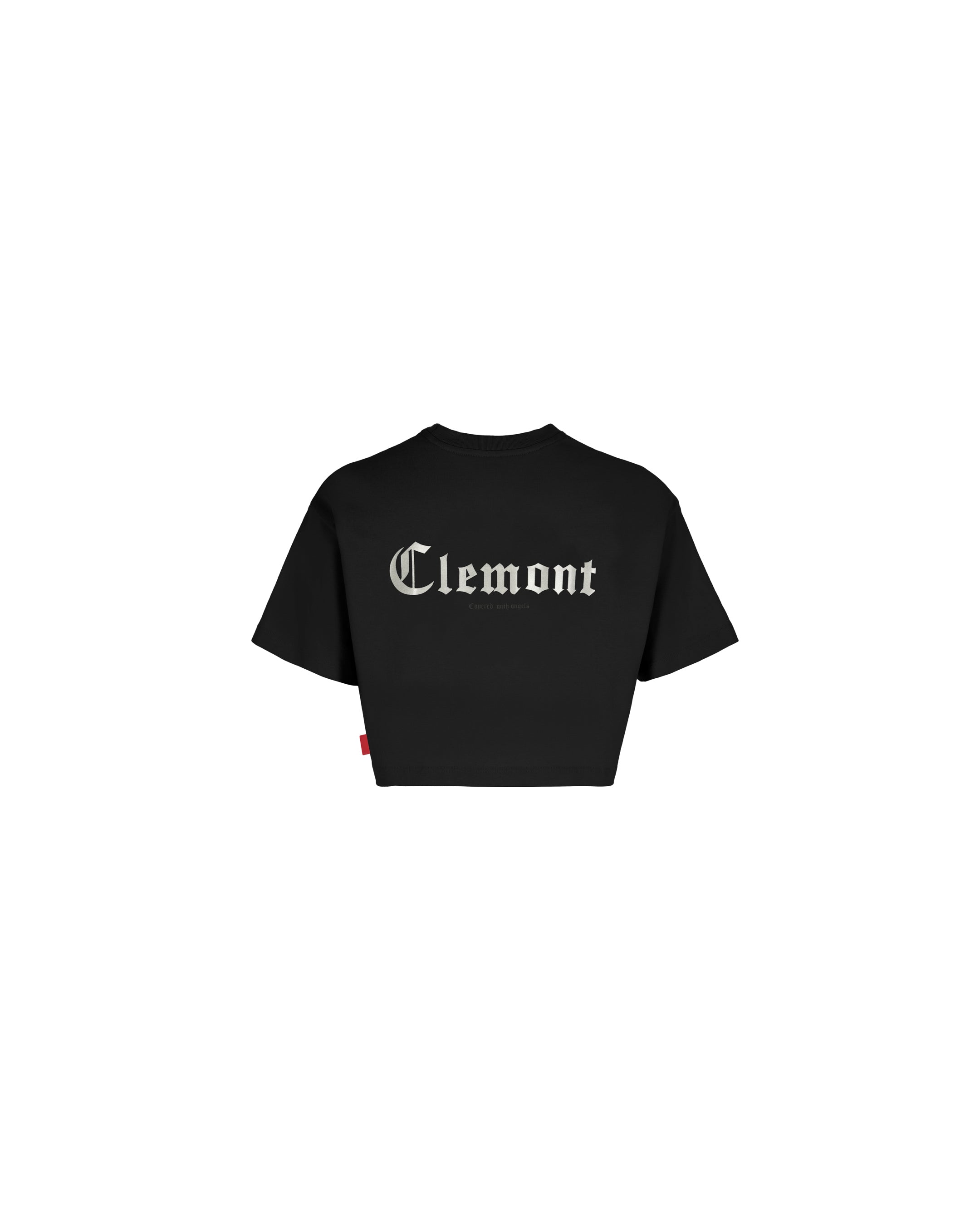 CROP TOP WOMEN RAGGIANTE BLACK CLEMONT