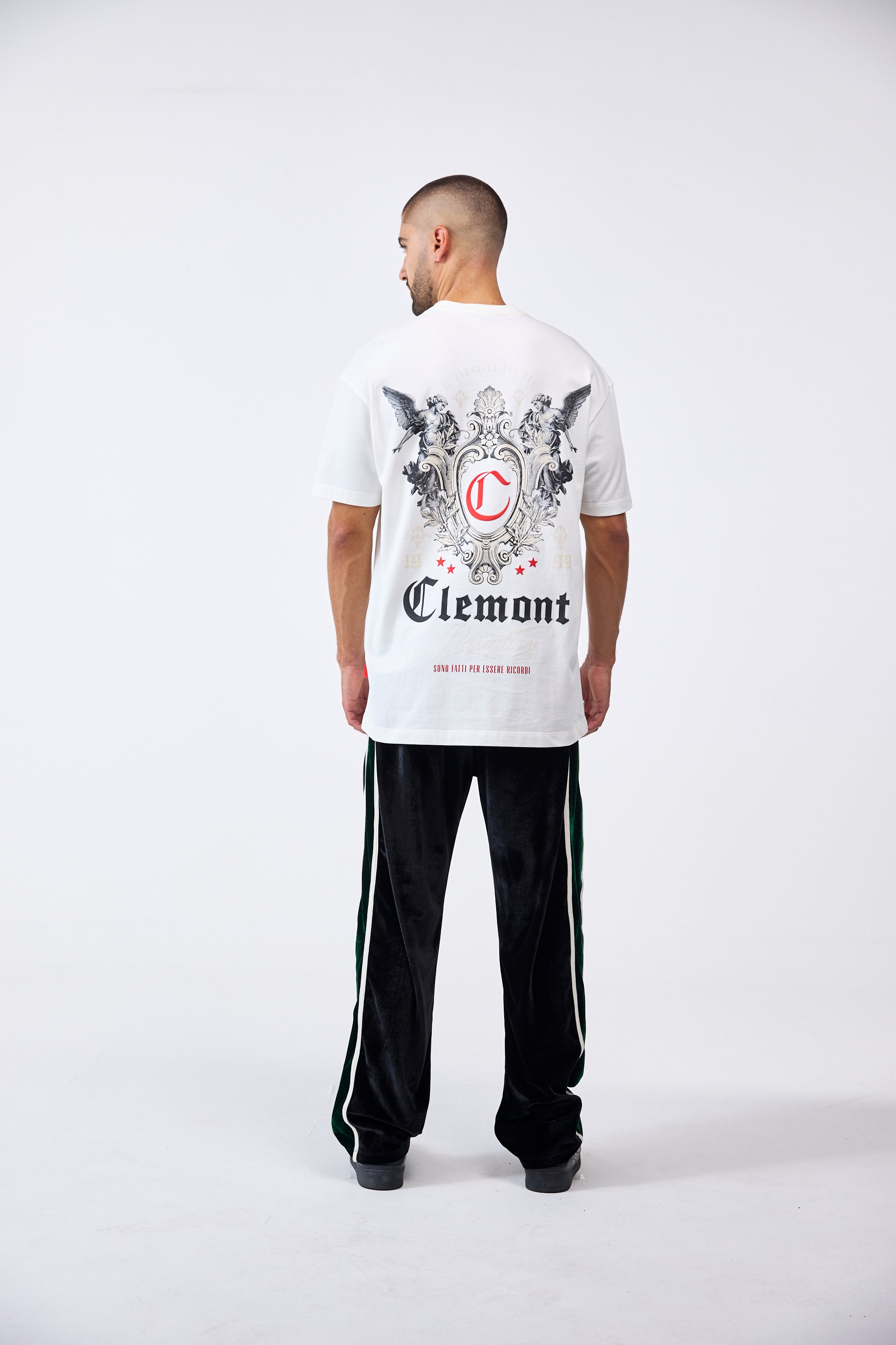 CAMISETA MASCULINO EUFORIA CREMA CLEMONT