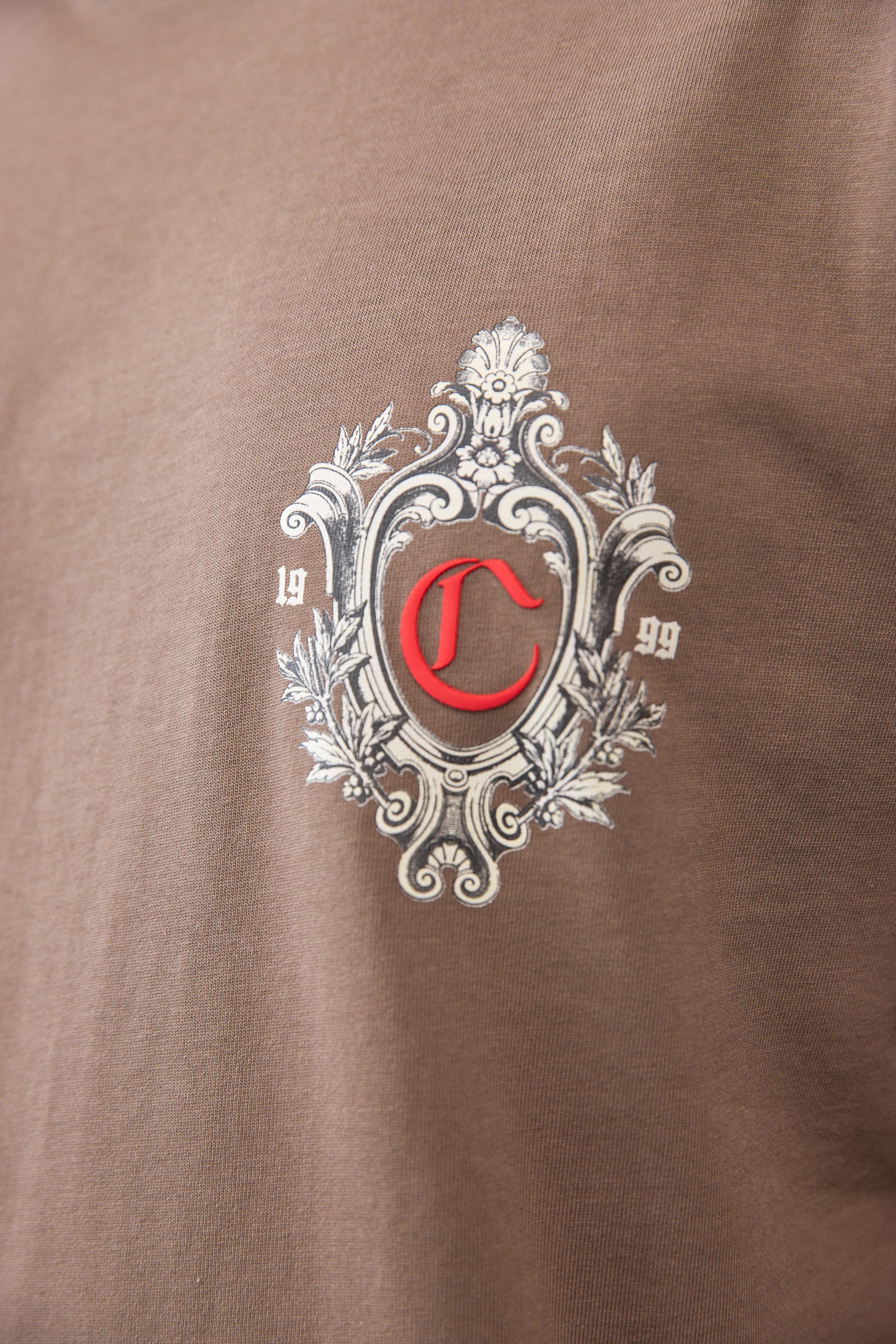 CAMISETA MASCULINO EUFORIA TAUPE CLEMONT