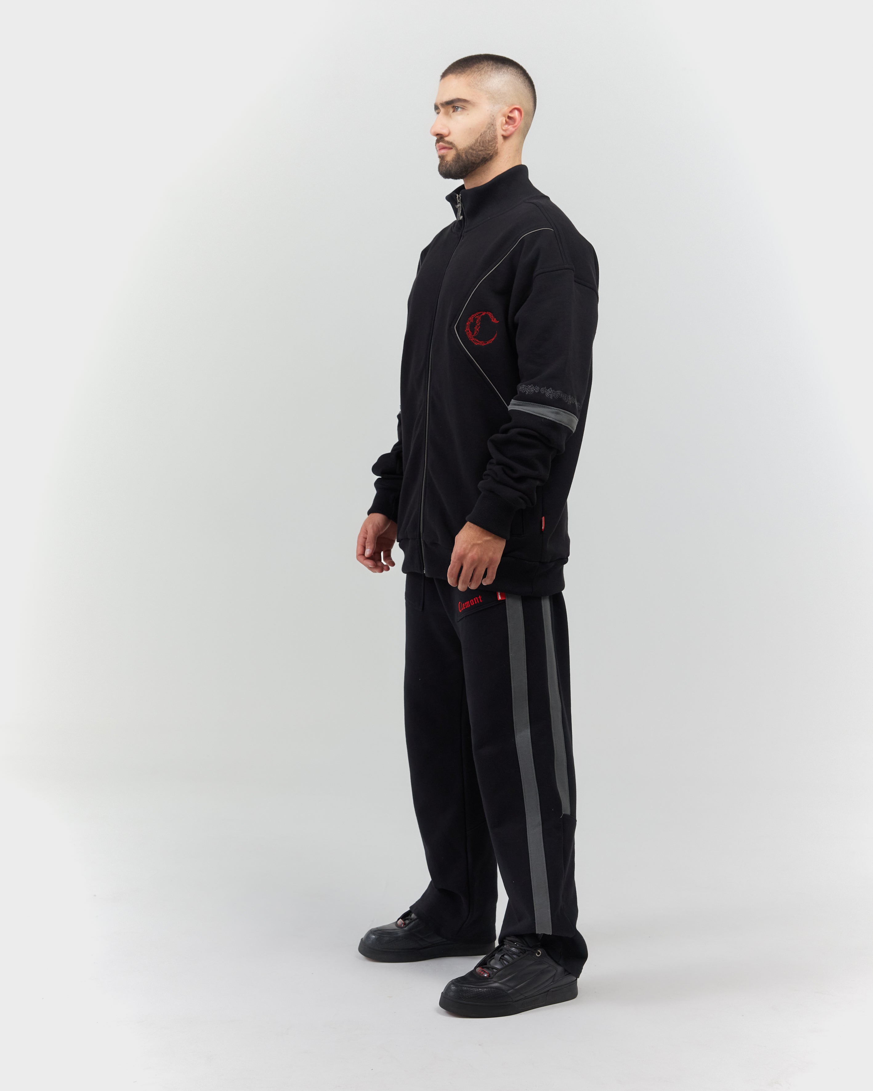 SWEATER MEN SOGNO BLACK/GREY CLEMONT