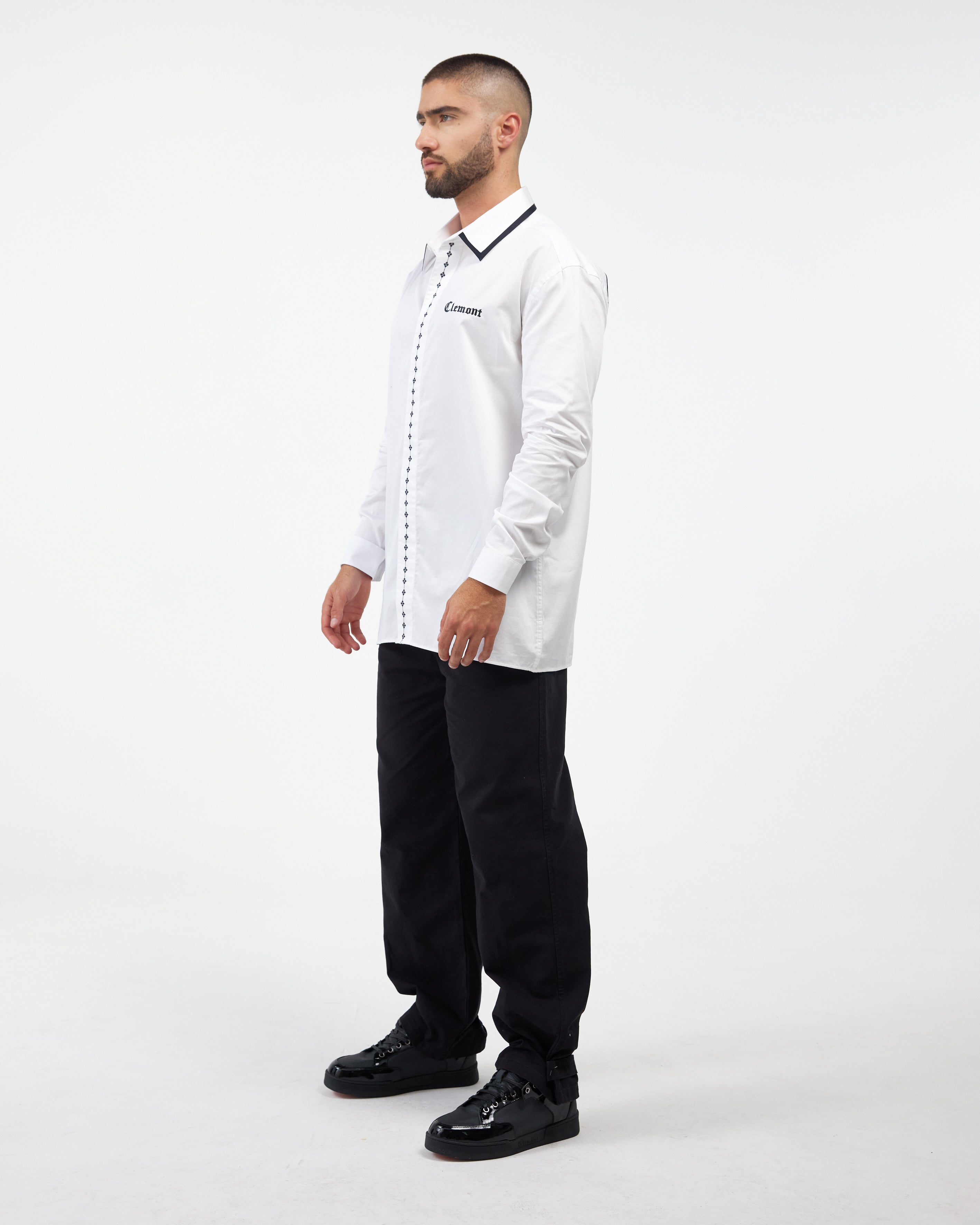 PANTS MEN EREDITÁ BLACK CLEMONT