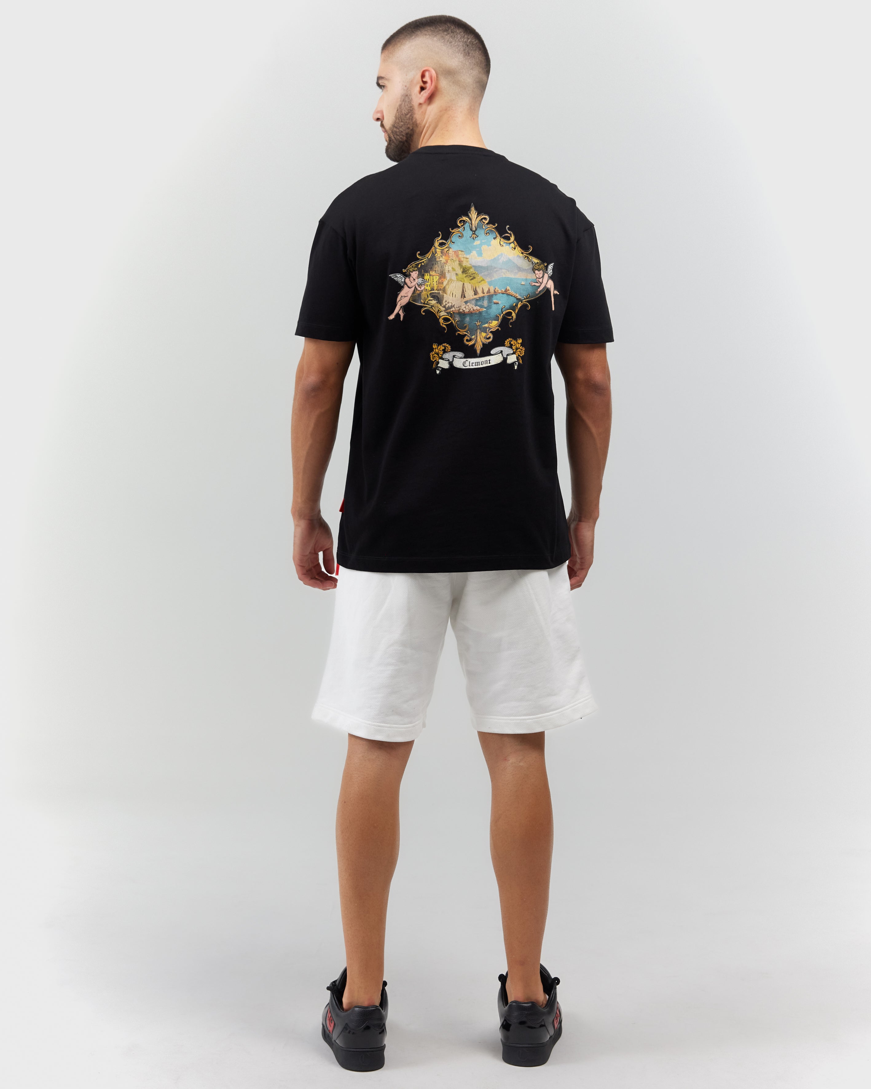 T-SHIRT MEN ADORABILE BLACK CLEMONT