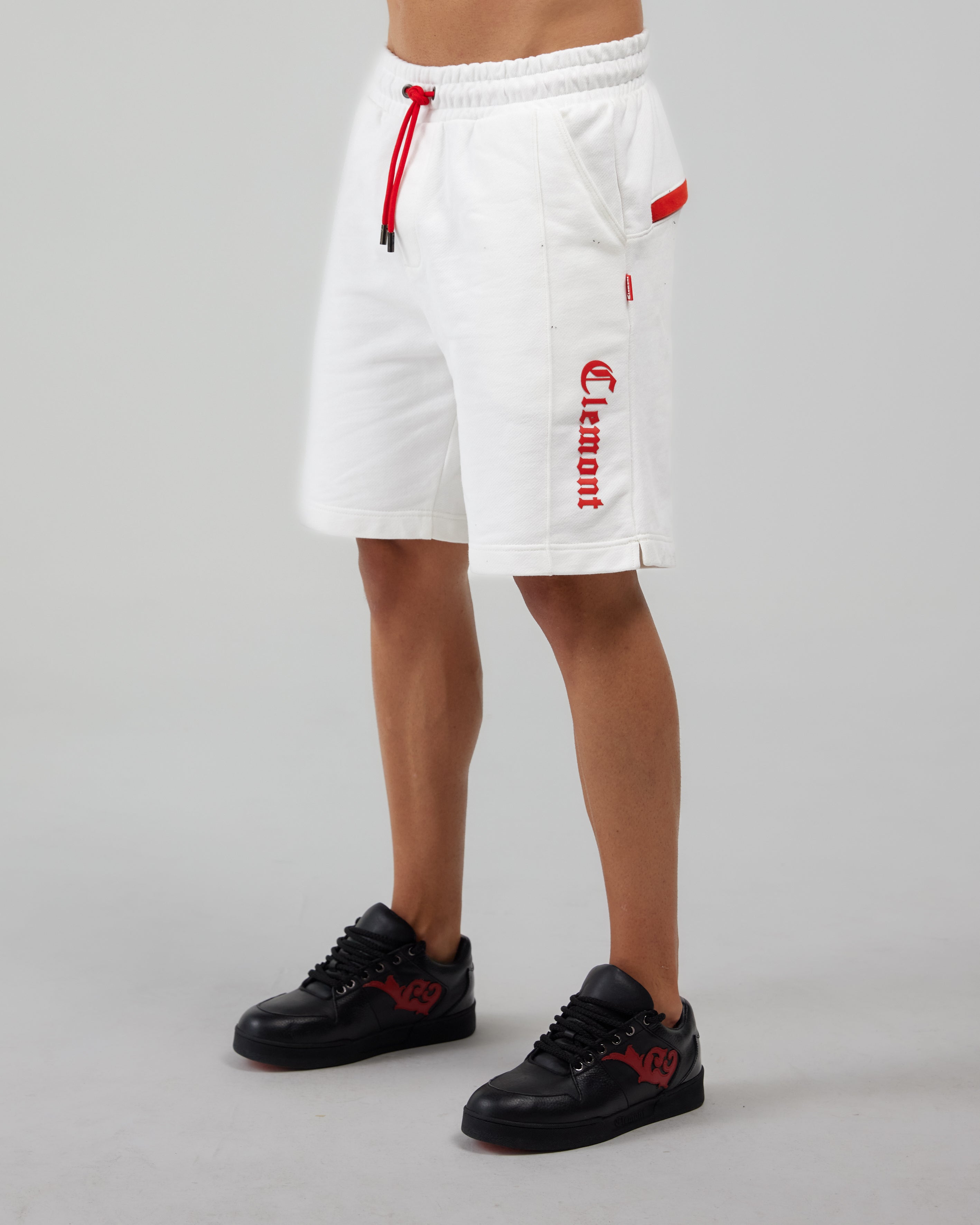 BERMUDA MEN INCONTRO CREAM/RED CLEMONT