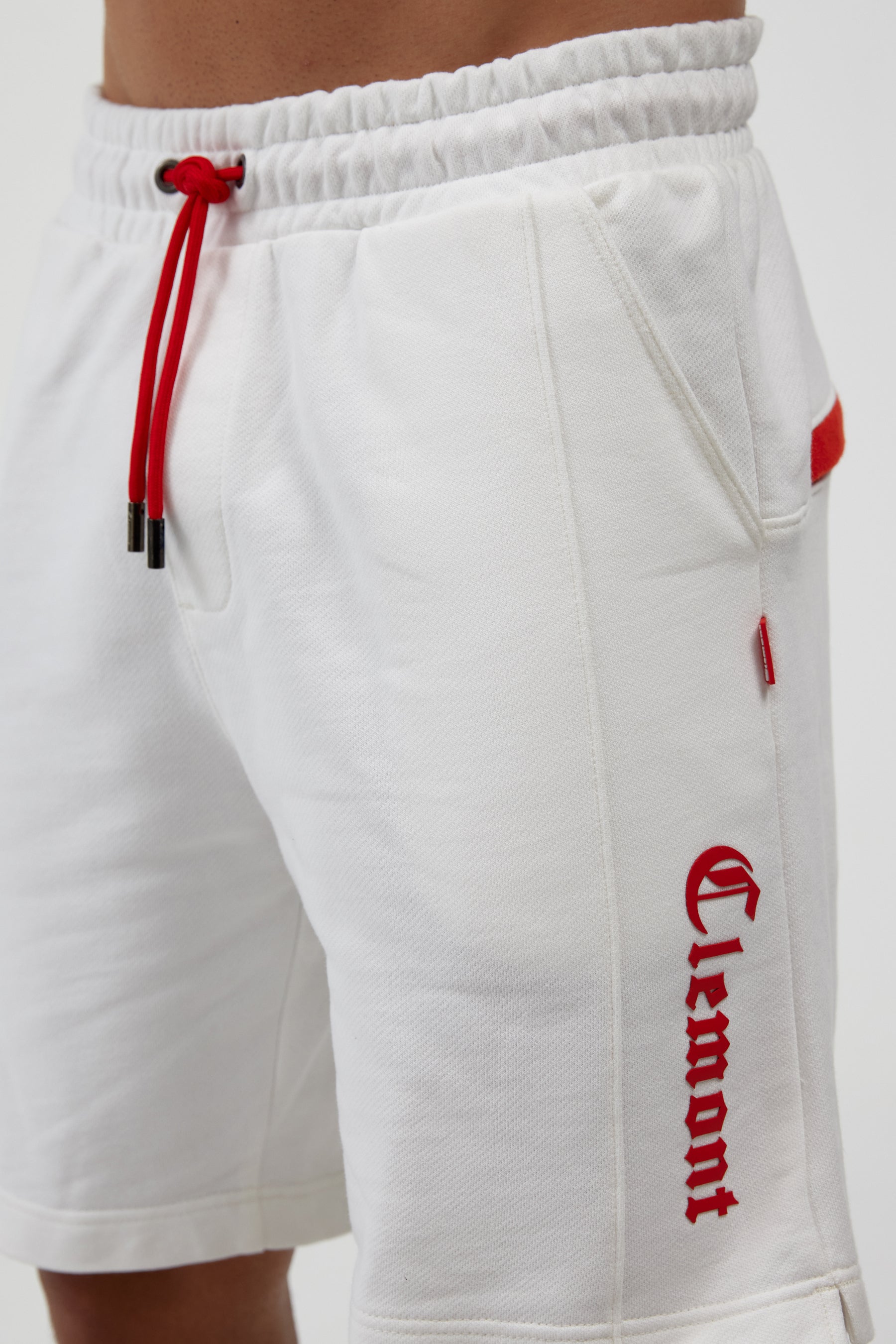 BERMUDA MEN INCONTRO CREAM/RED CLEMONT