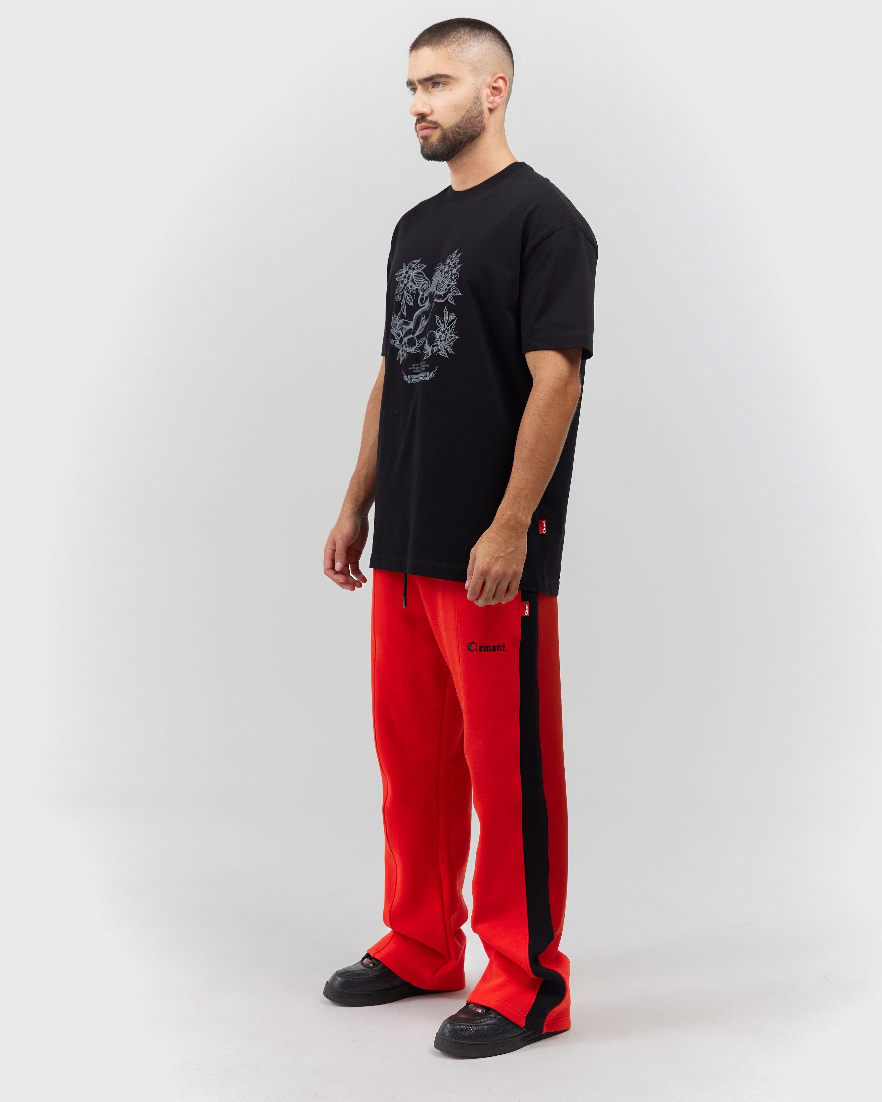 T-SHIRT MEN SORRISO BLACK CLEMONT