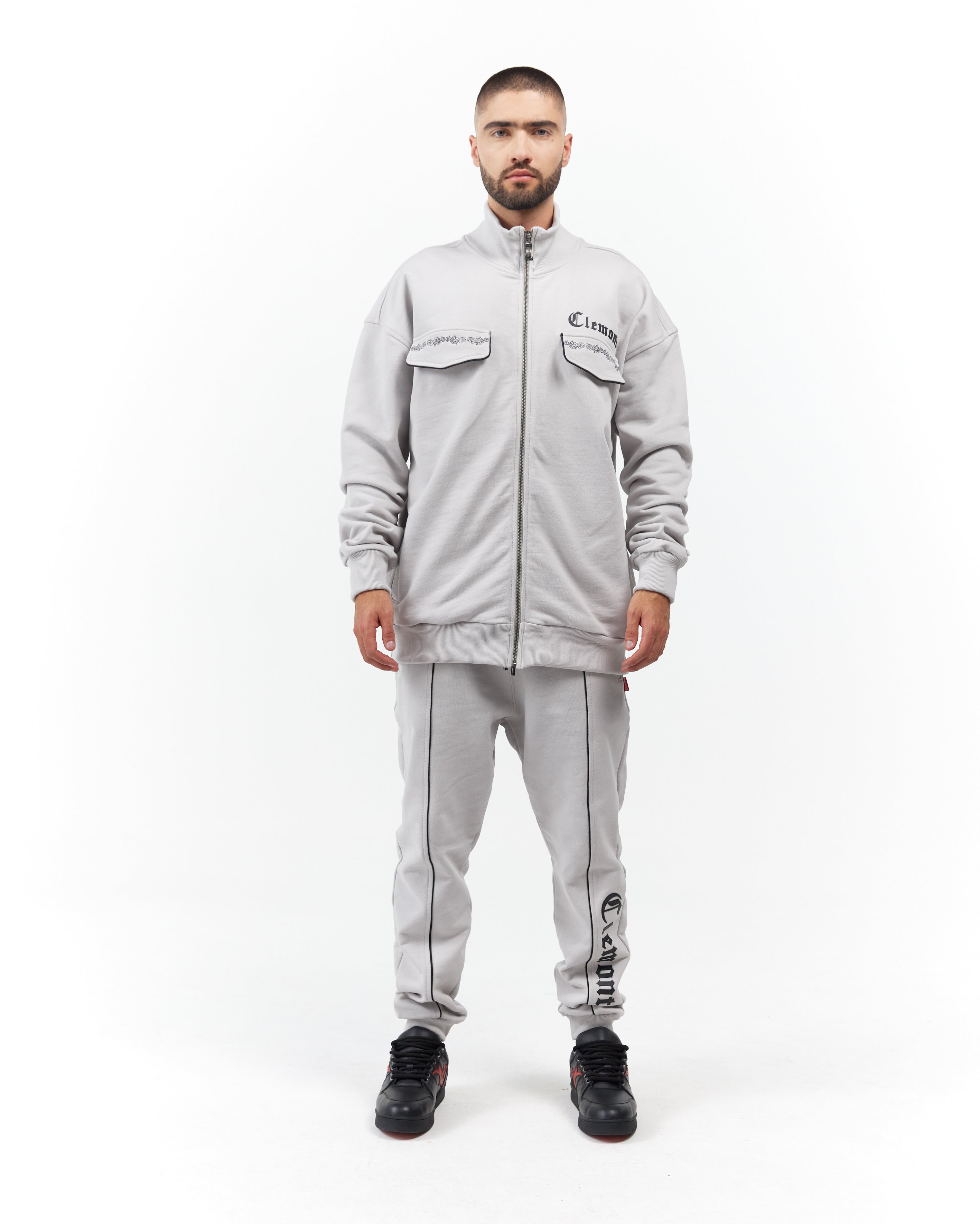 SWEATER MEN CAREZZA GREY CLEMONT
