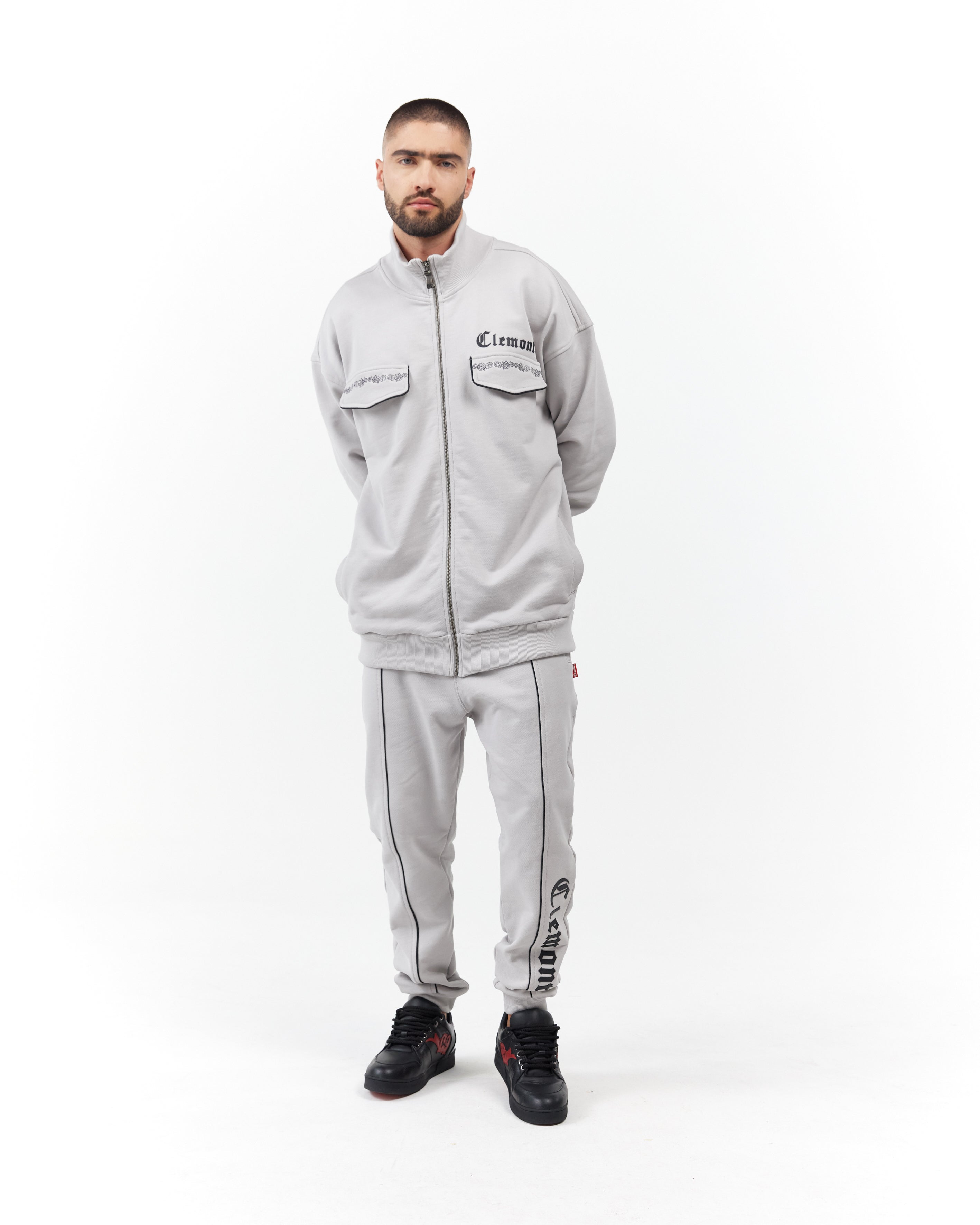 SWEATER MEN CAREZZA GREY CLEMONT