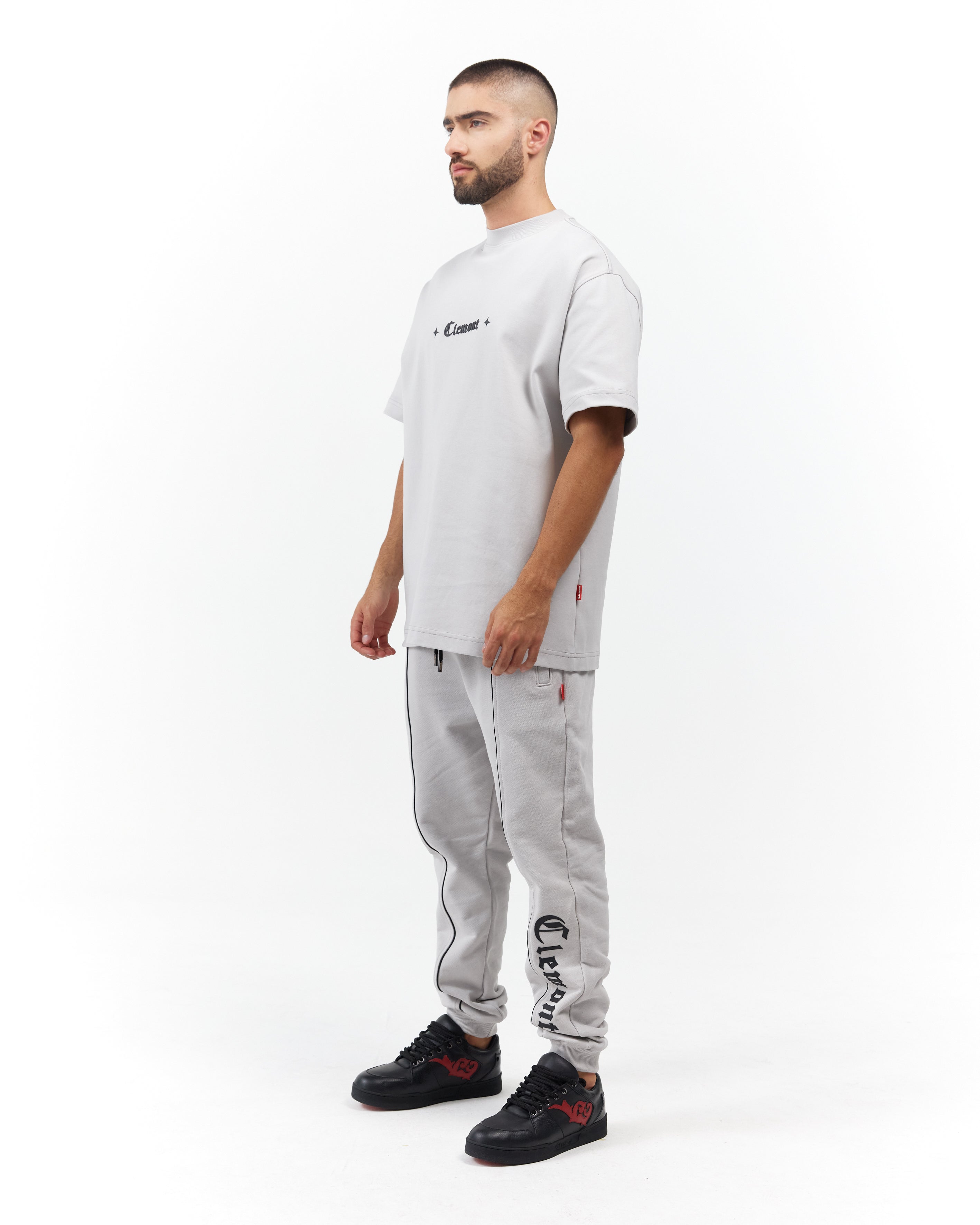 T-SHIRT MEN OVERSIZED ECLATANTE GREY CLEMONT