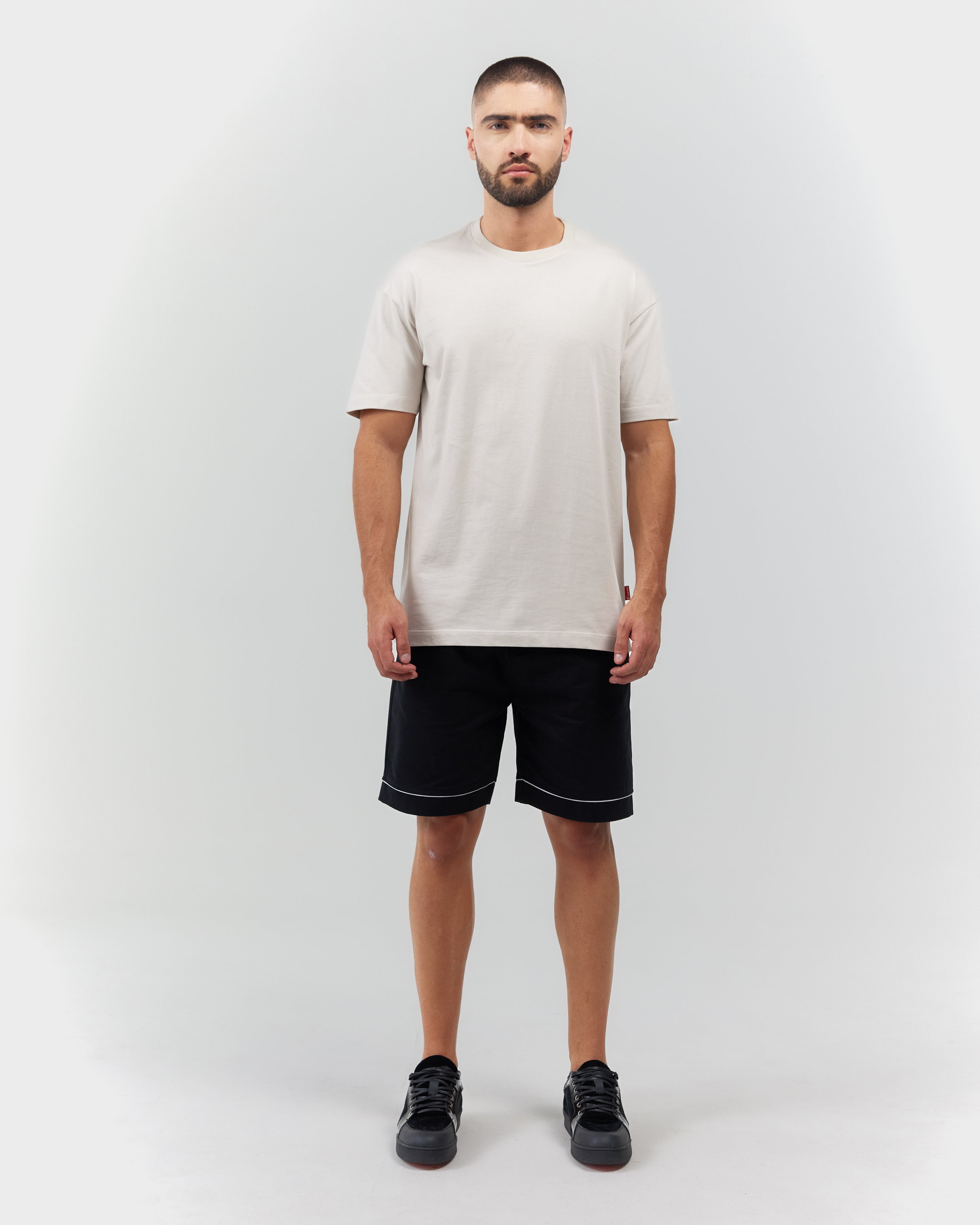 T-SHIRT MEN RAFFINATO SILVER CLEMONT