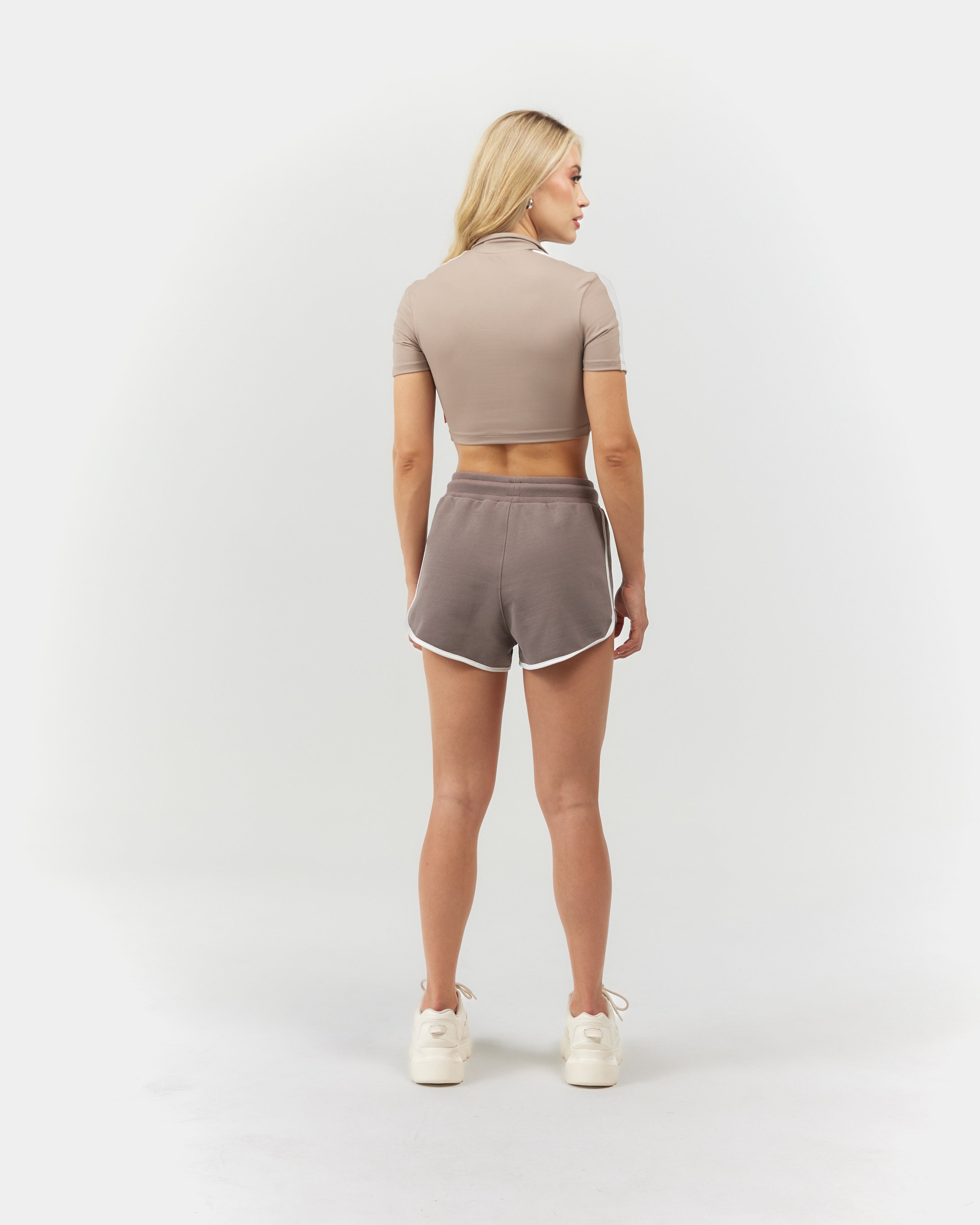 CROP TOP WOMEN LUMINOSA TAUPE CLEMONT