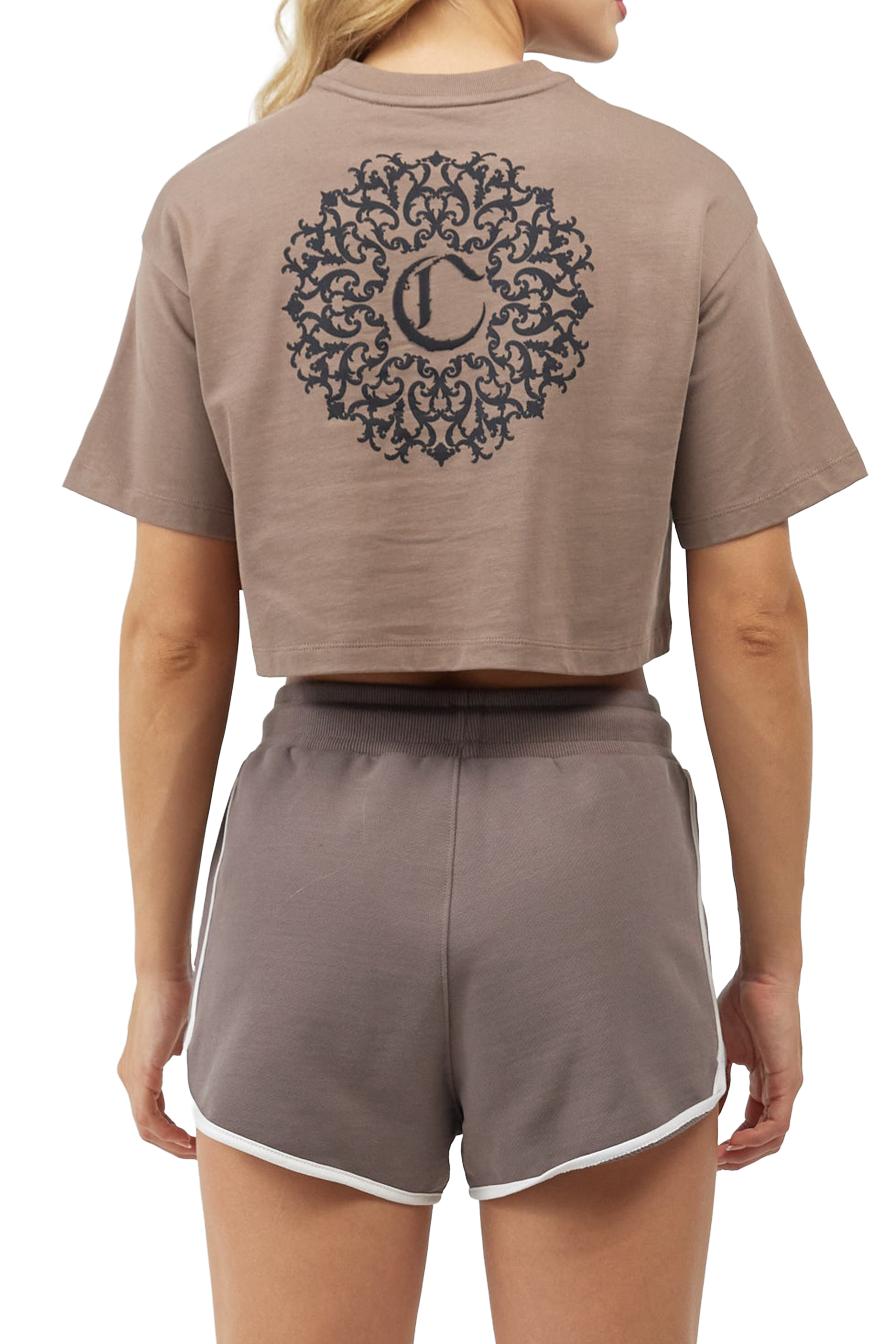 CROP TOP MUJER ARMONIOSO TAUPE CLEMONT