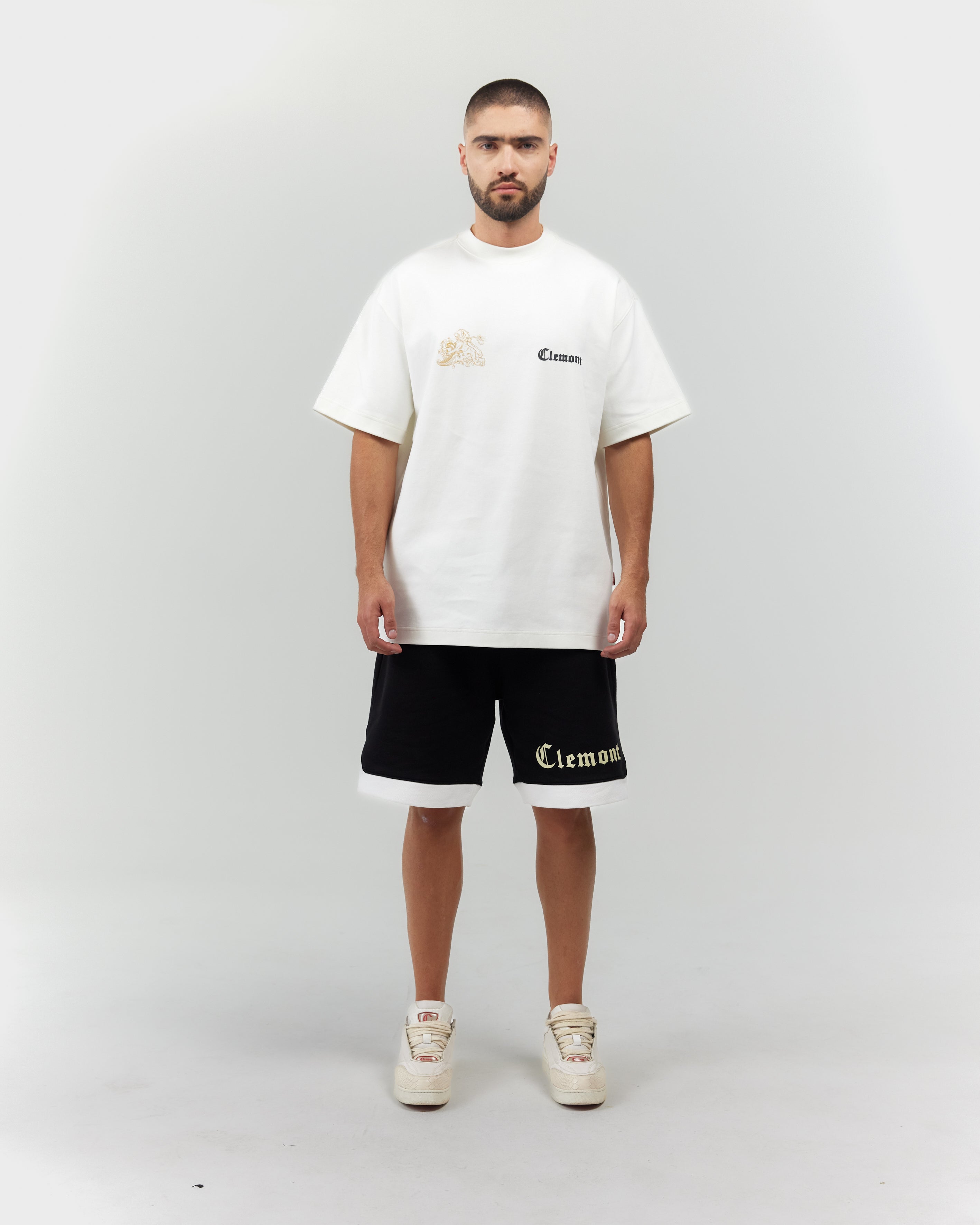 T-SHIRT MEN OVERSIZED GIOIELLO CREAM CLEMONT