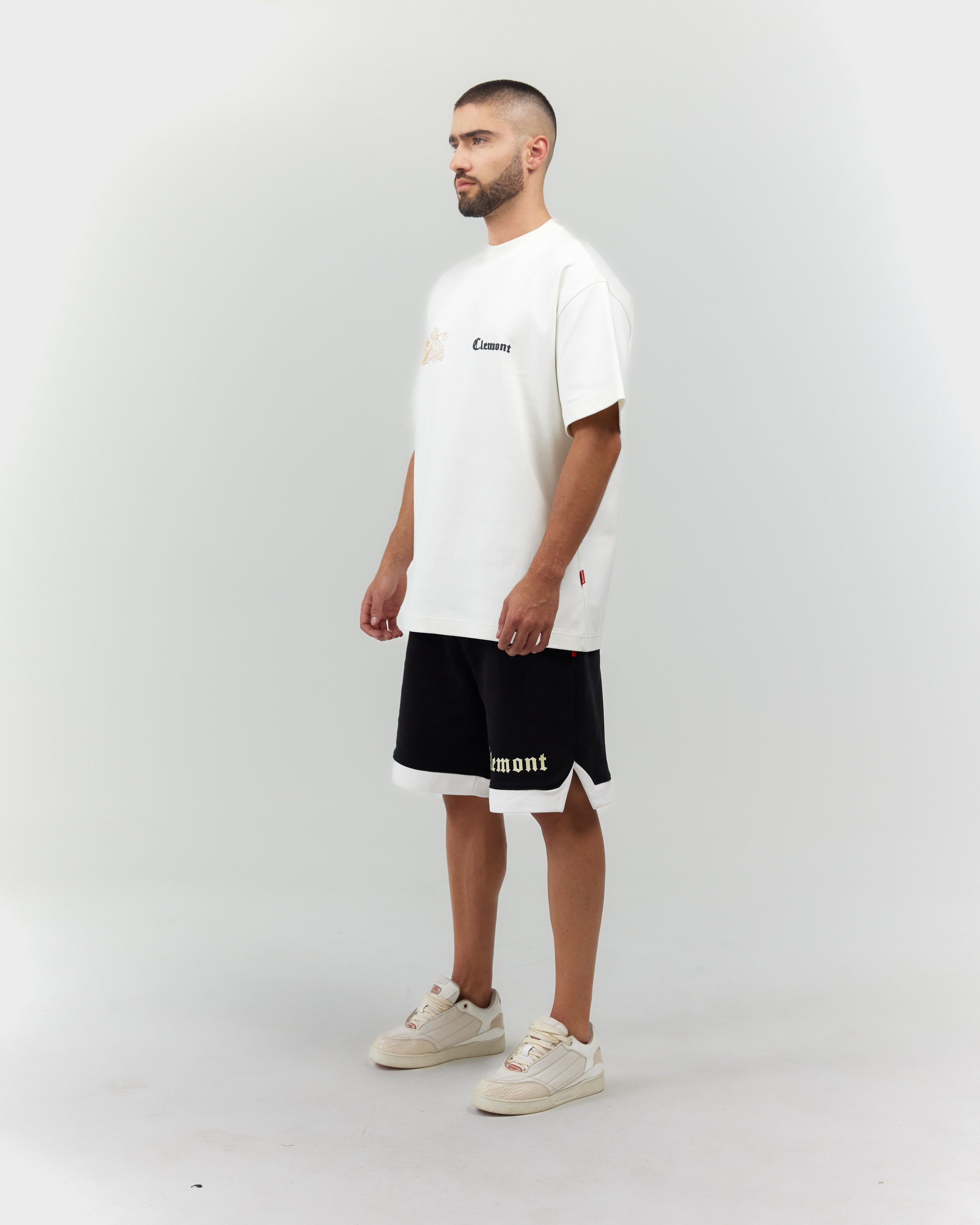 T-SHIRT MEN OVERSIZED GIOIELLO CREAM CLEMONT