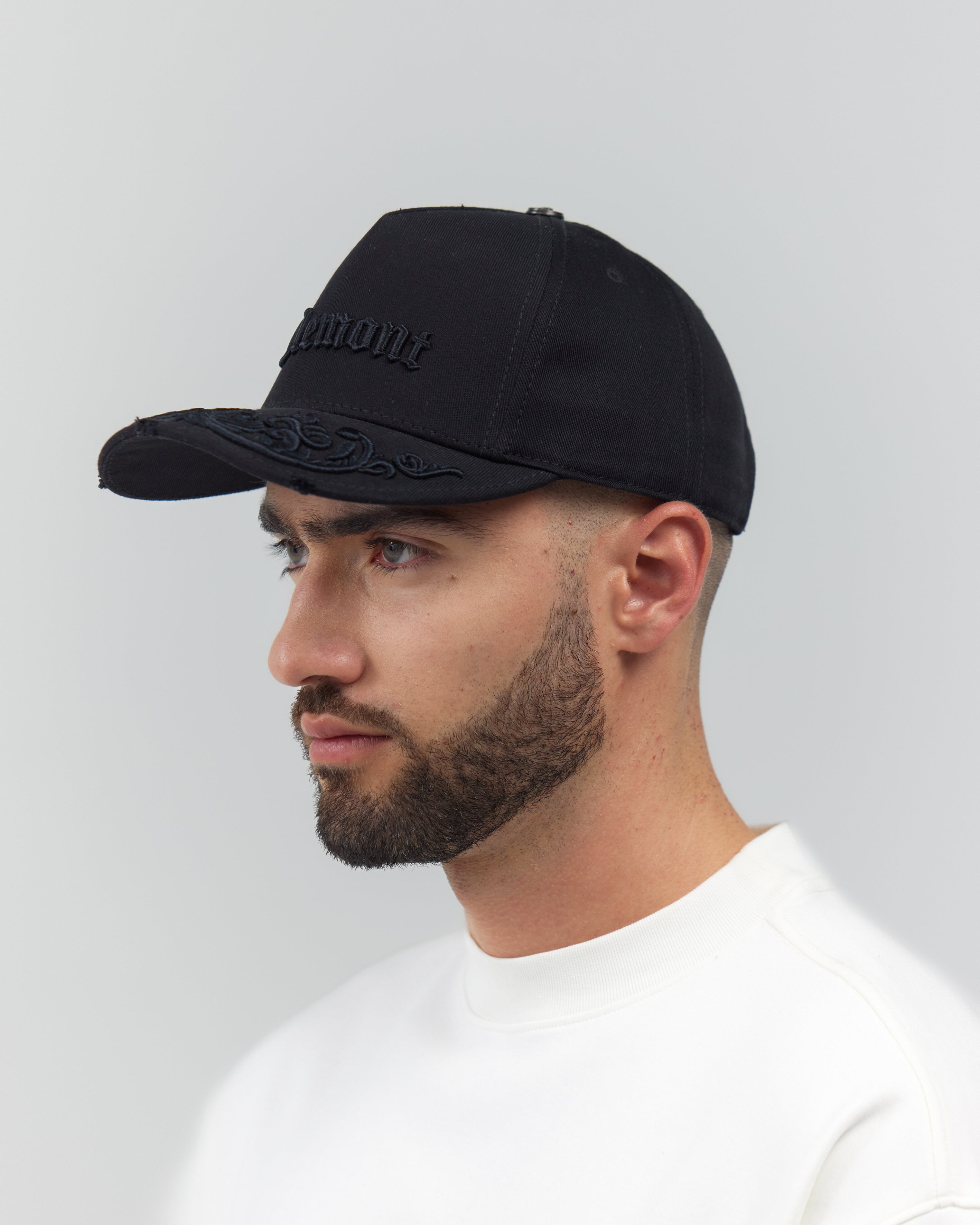 CAP MEN AMICIZIA BLACK CLEMONT