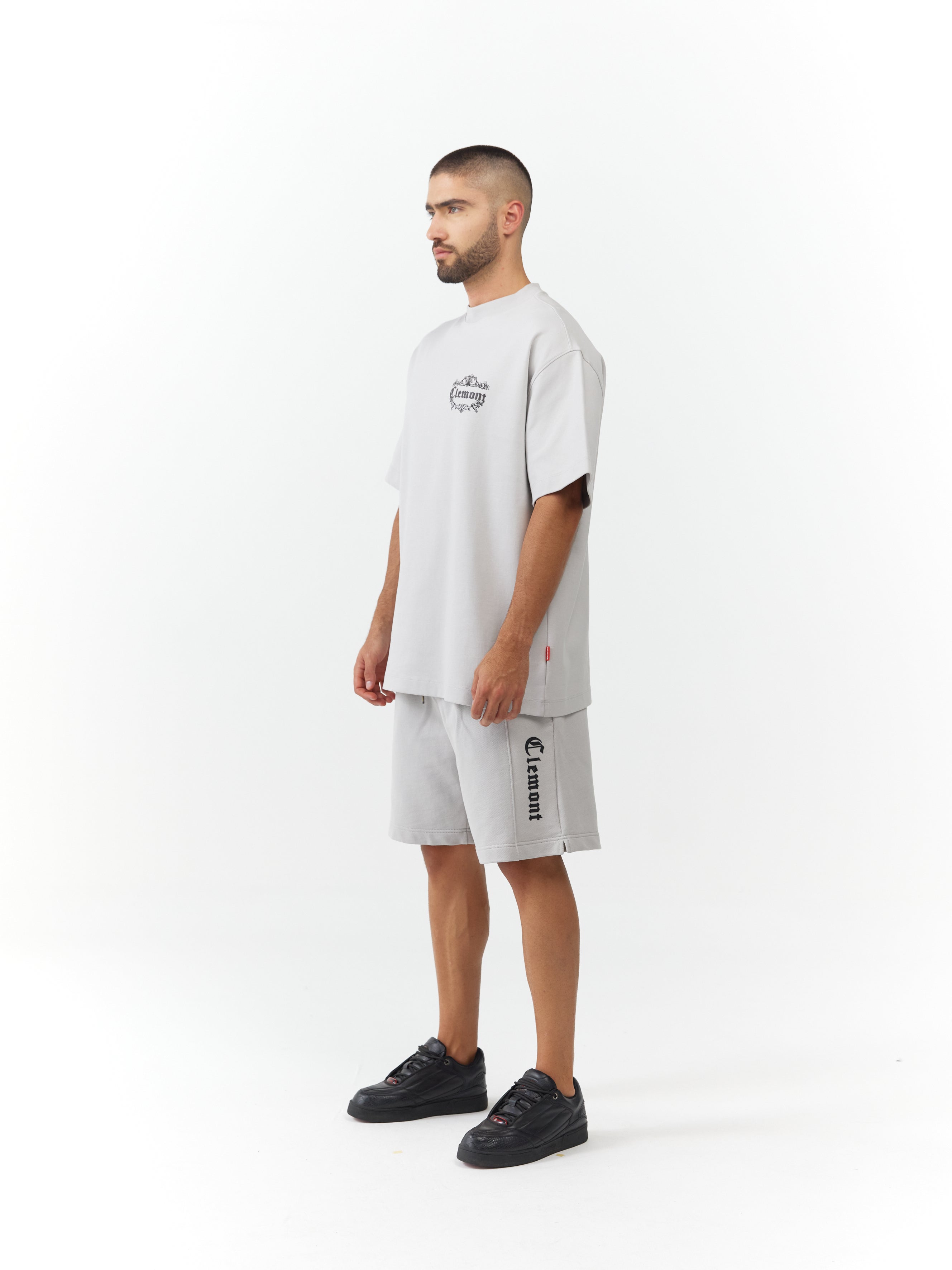 T-SHIRT MEN OVERSIZED DOLCEZZA GREY CLEMONT