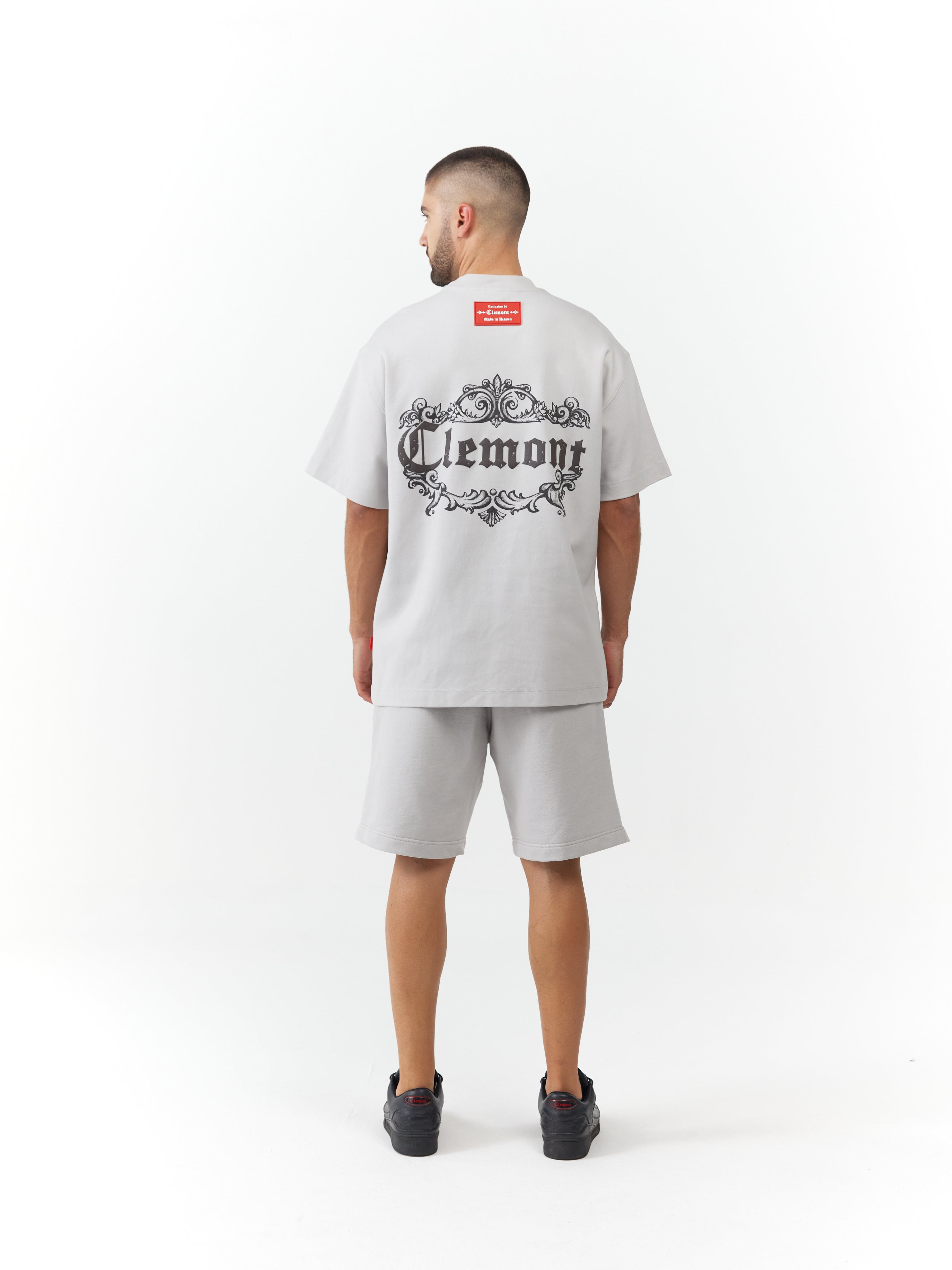 T-SHIRT MEN OVERSIZED DOLCEZZA GREY CLEMONT