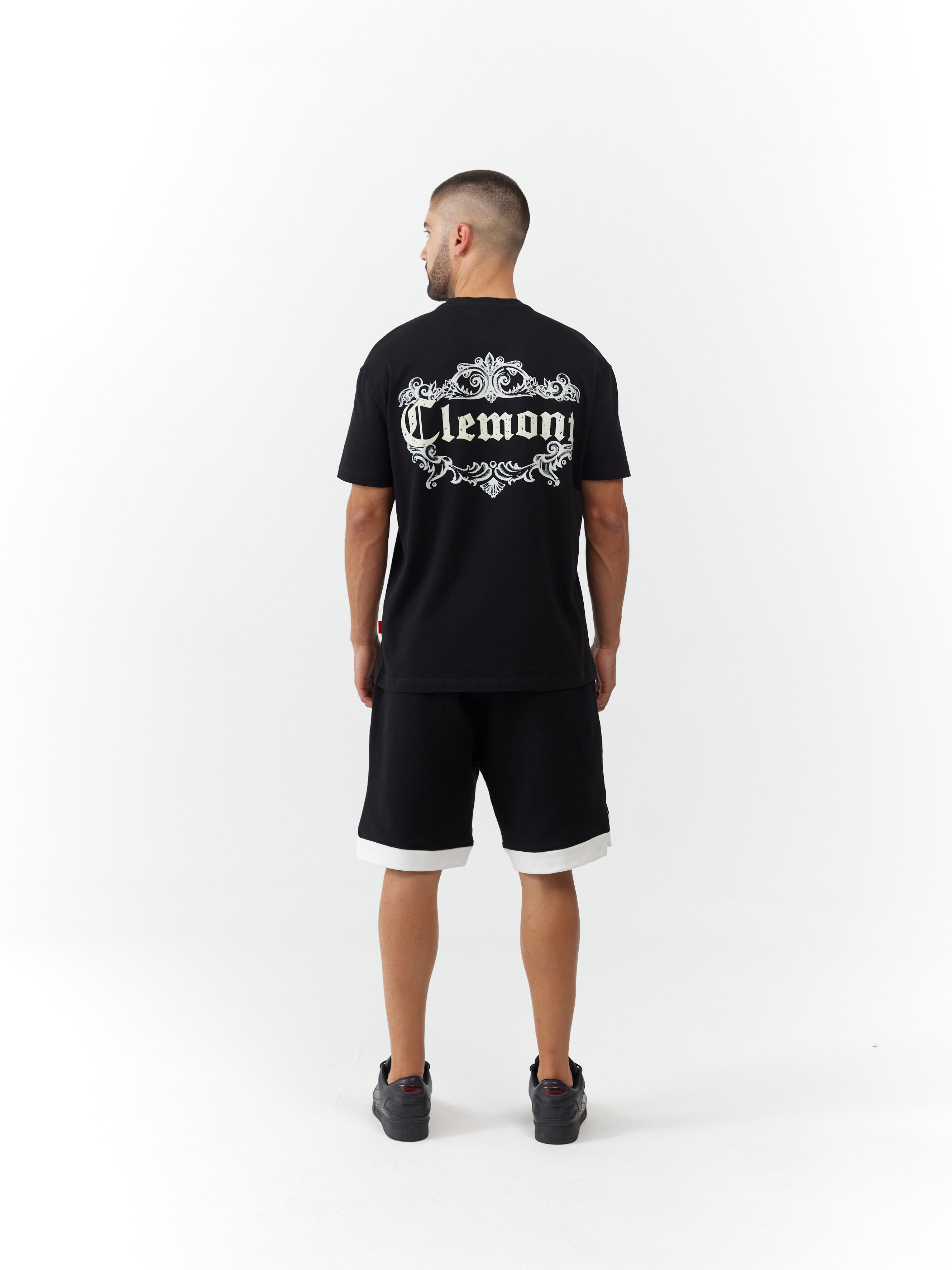 T-SHIRT MEN OVERSIZED DOLCEZZA BLACK CLEMONT