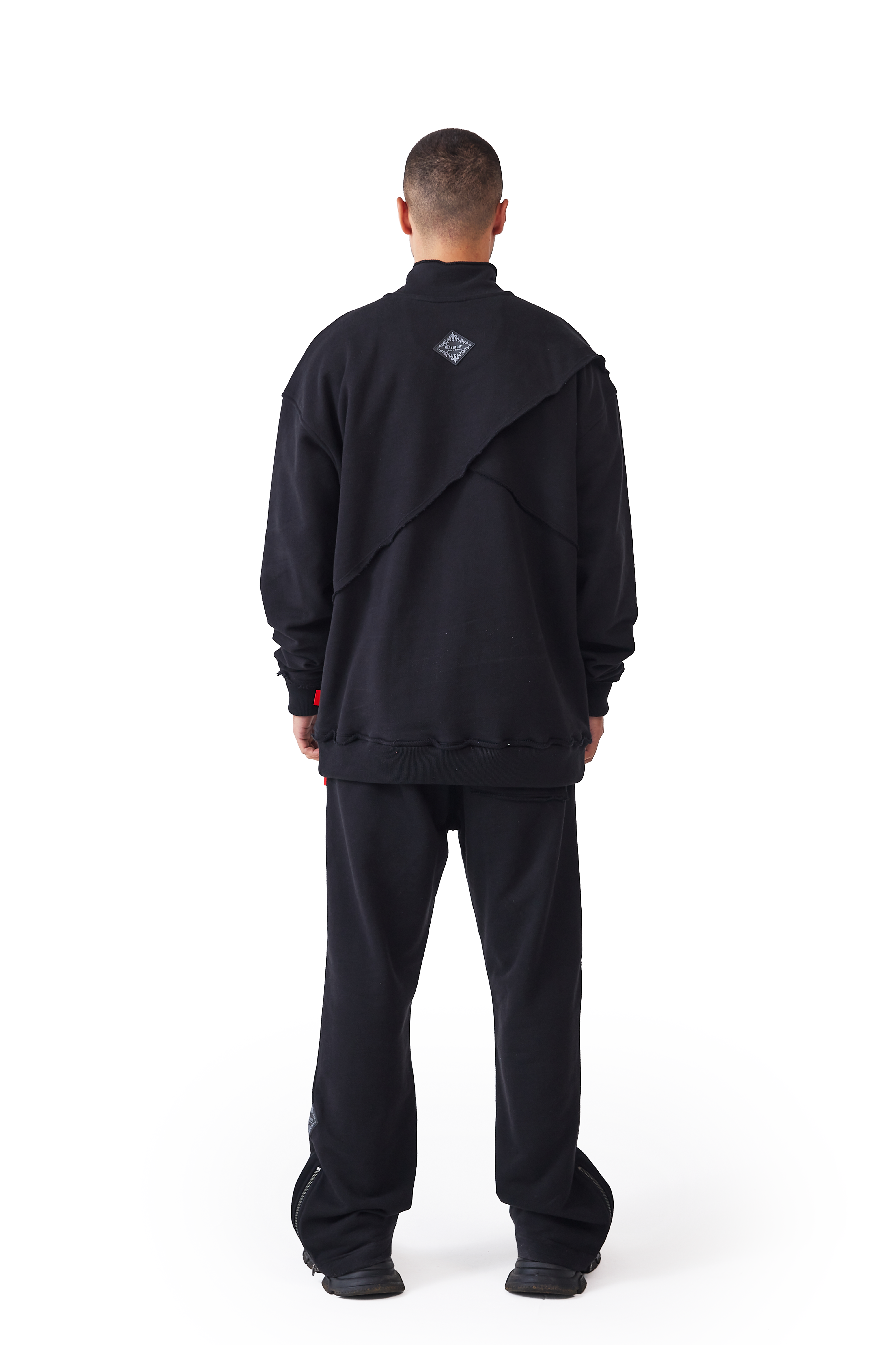 HOODIES HOMBRE DISTRUTTO NEGRO CLEMONT