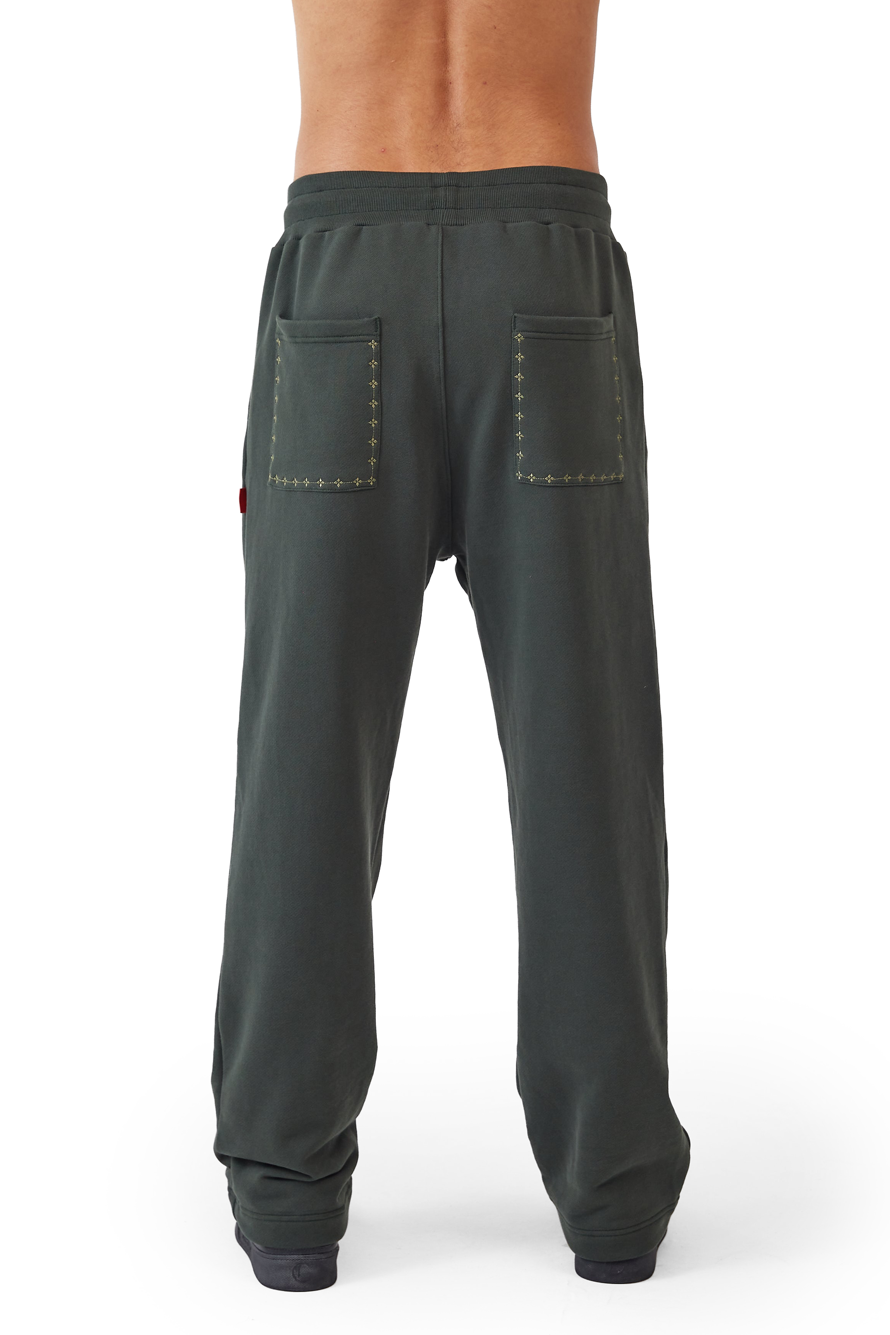 JOGGER SHORTS ABISSO VERDE OLIVA CLEMONT