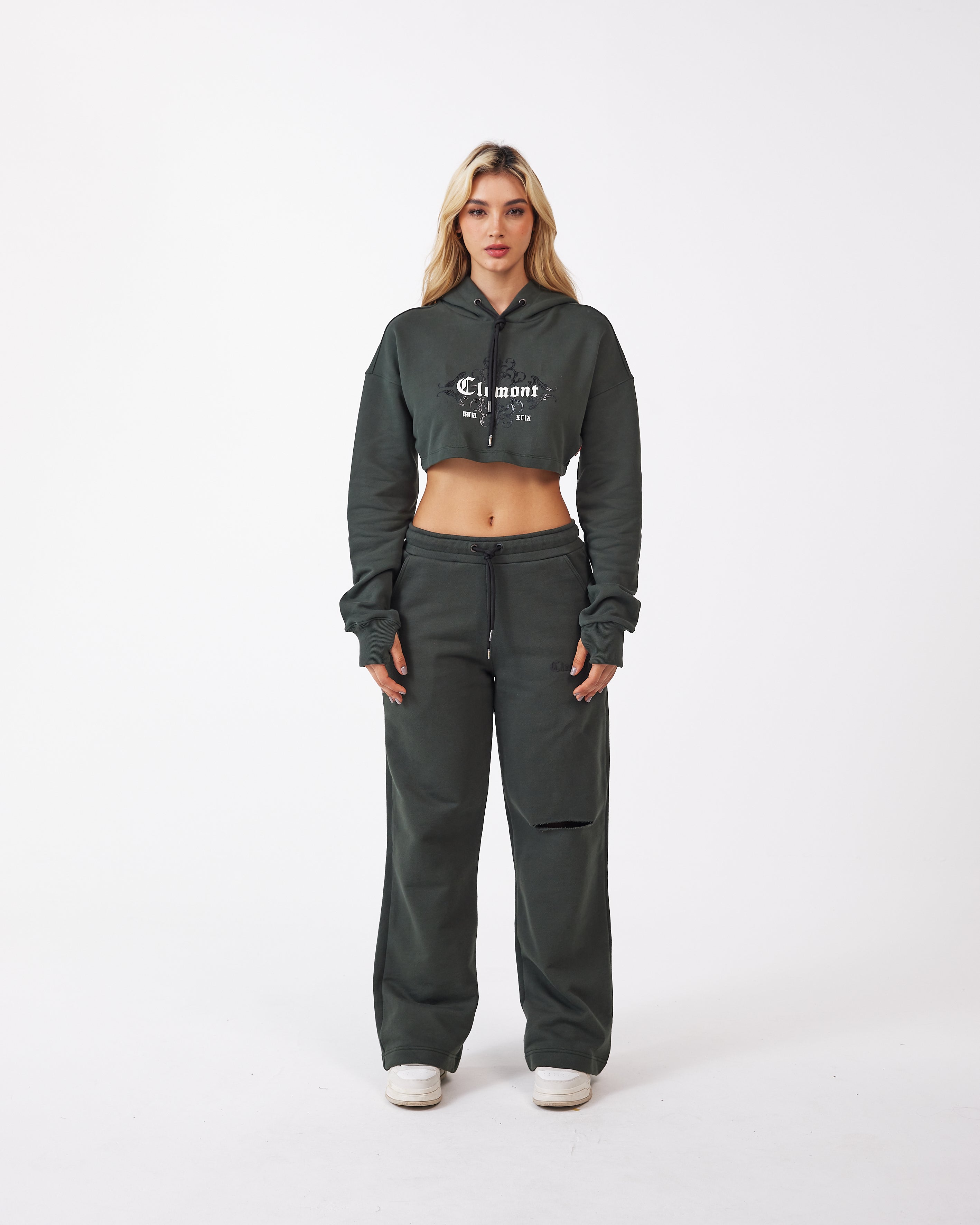 JOGGER SHORTS DUBBIO VERDE CLEMONT