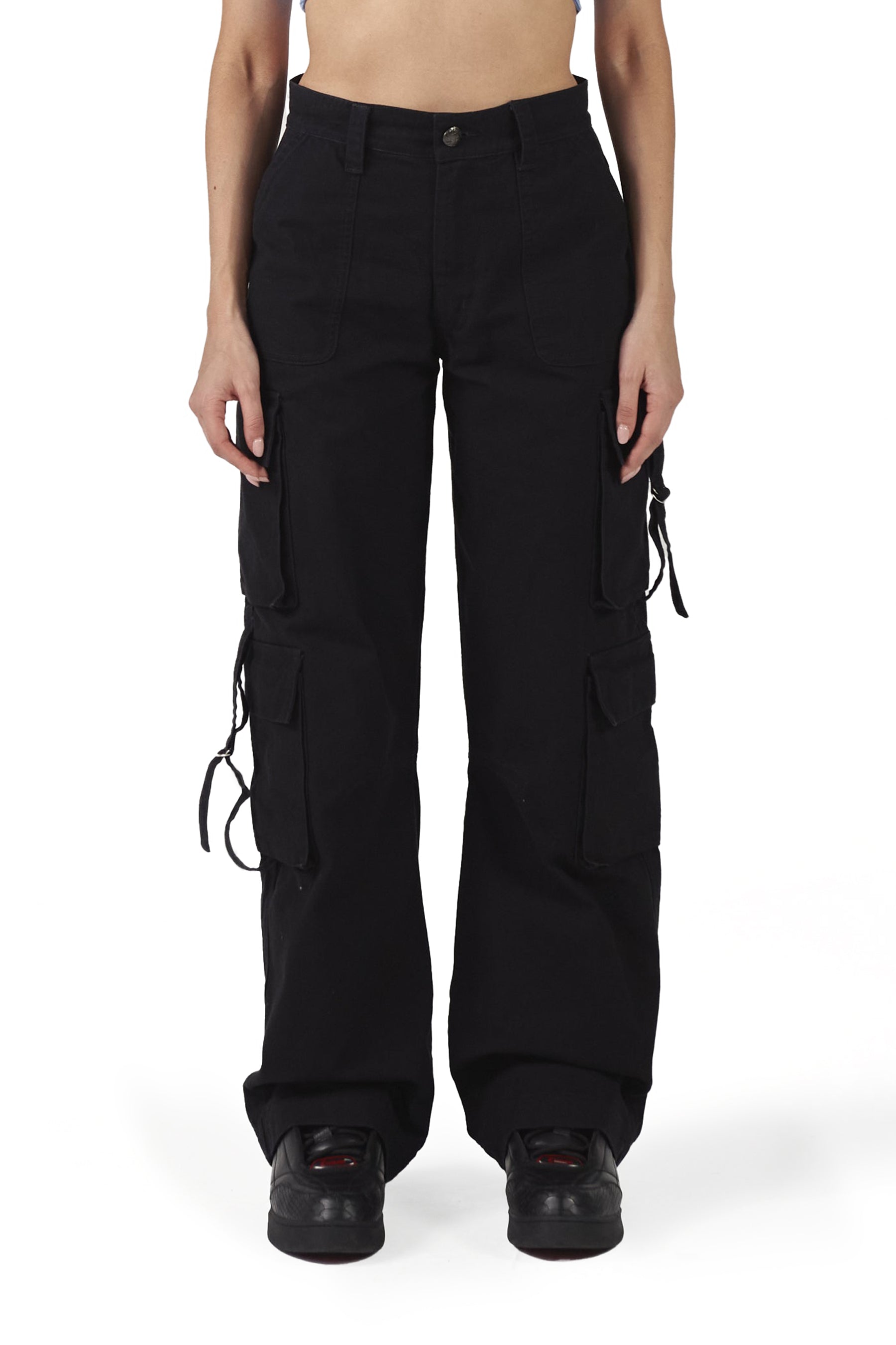 CLEMONT BLACK PARALLEL PANTS