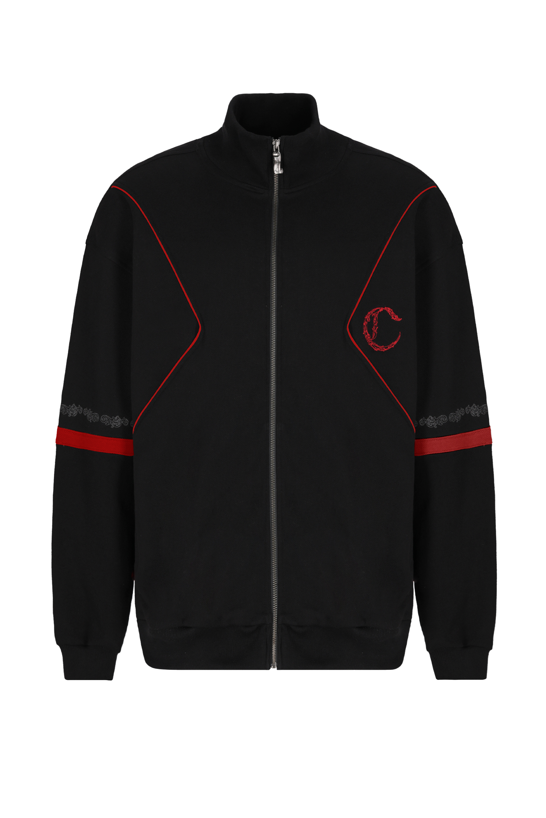 SWEATER MEN SOGNO BLACK/RED CLEMONT