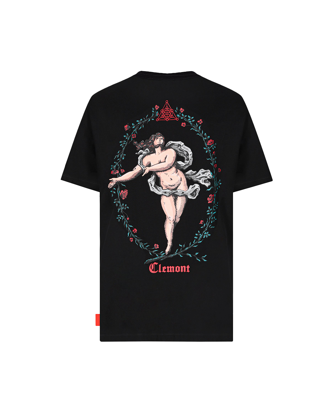 CLEMONT BLACK RING T-SHIRT