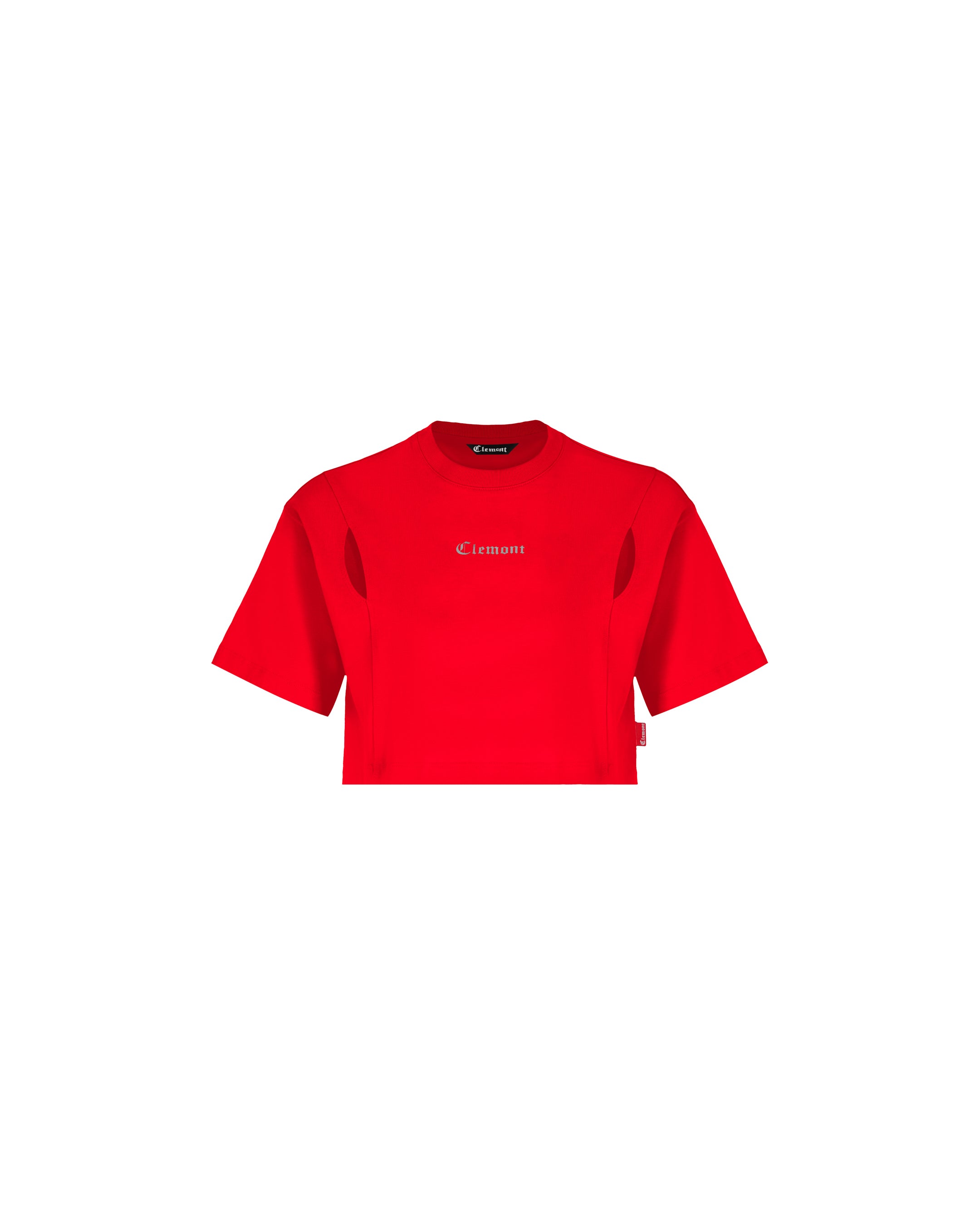 CROP TOP WOMEN  RAGGIANTE  RED CLEMONT