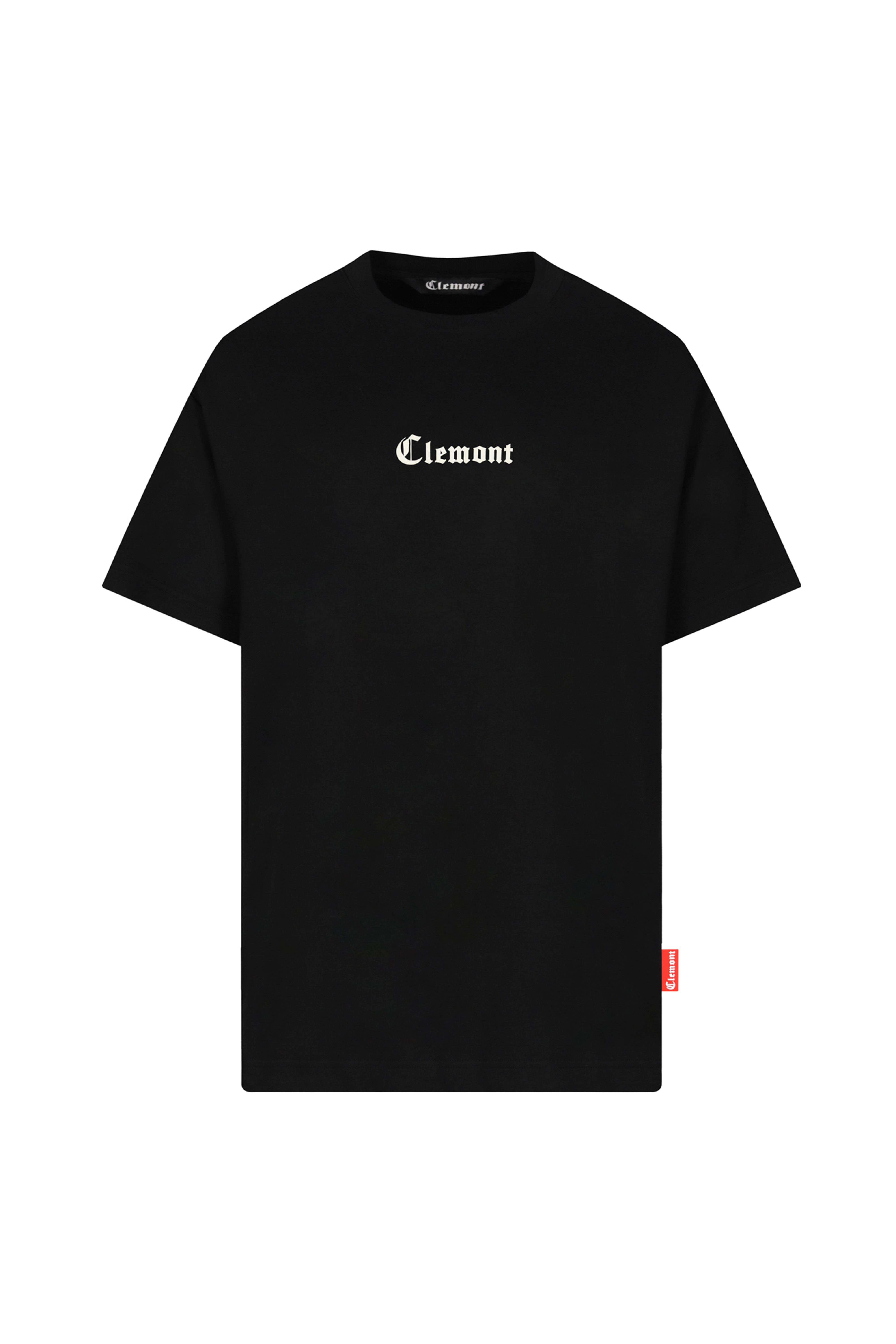 T-SHIRT MEN OVERSIZED  FULGORE BLACK  CLEMONT