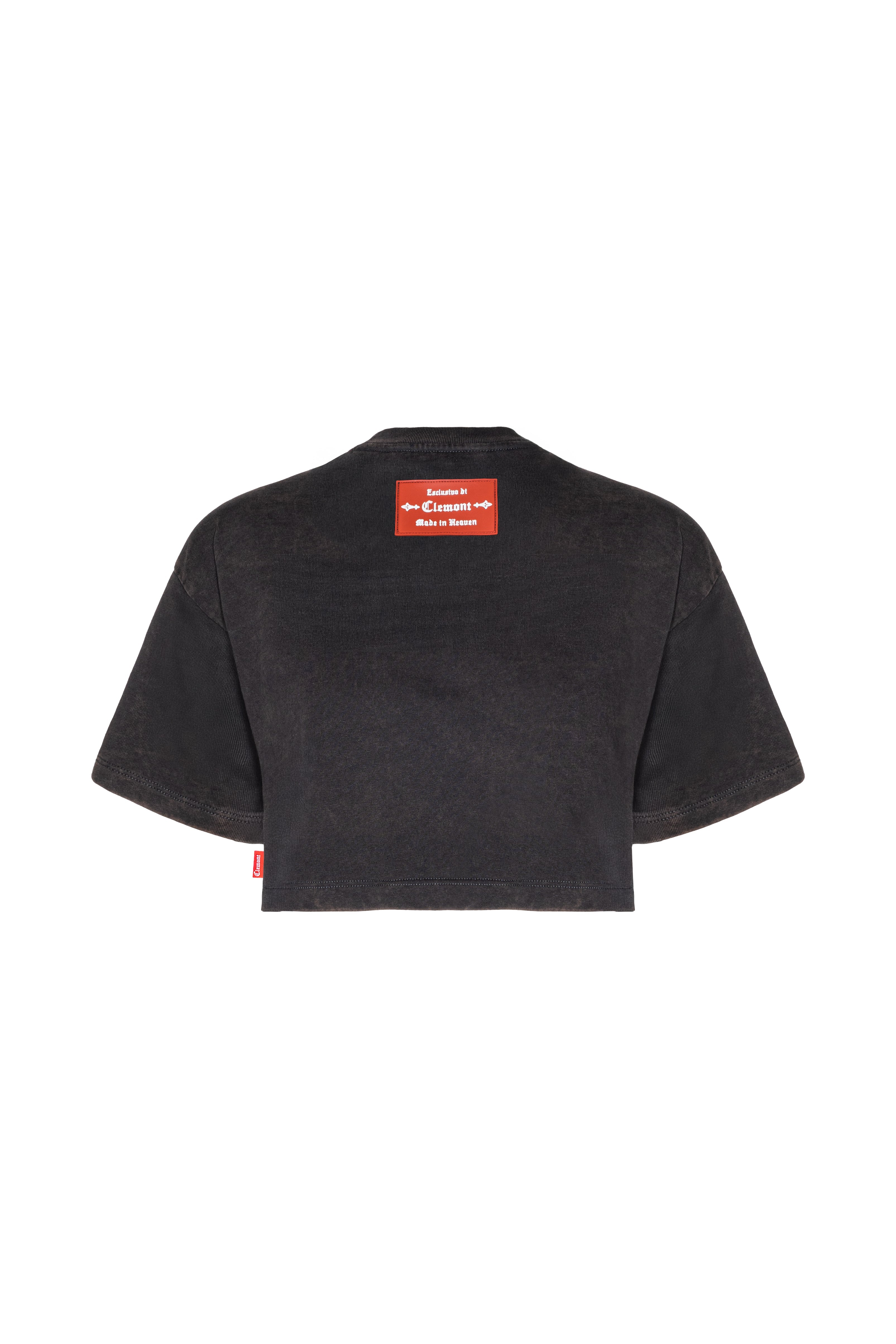 CROP TOPS CAOS NEGRO CLEMONT