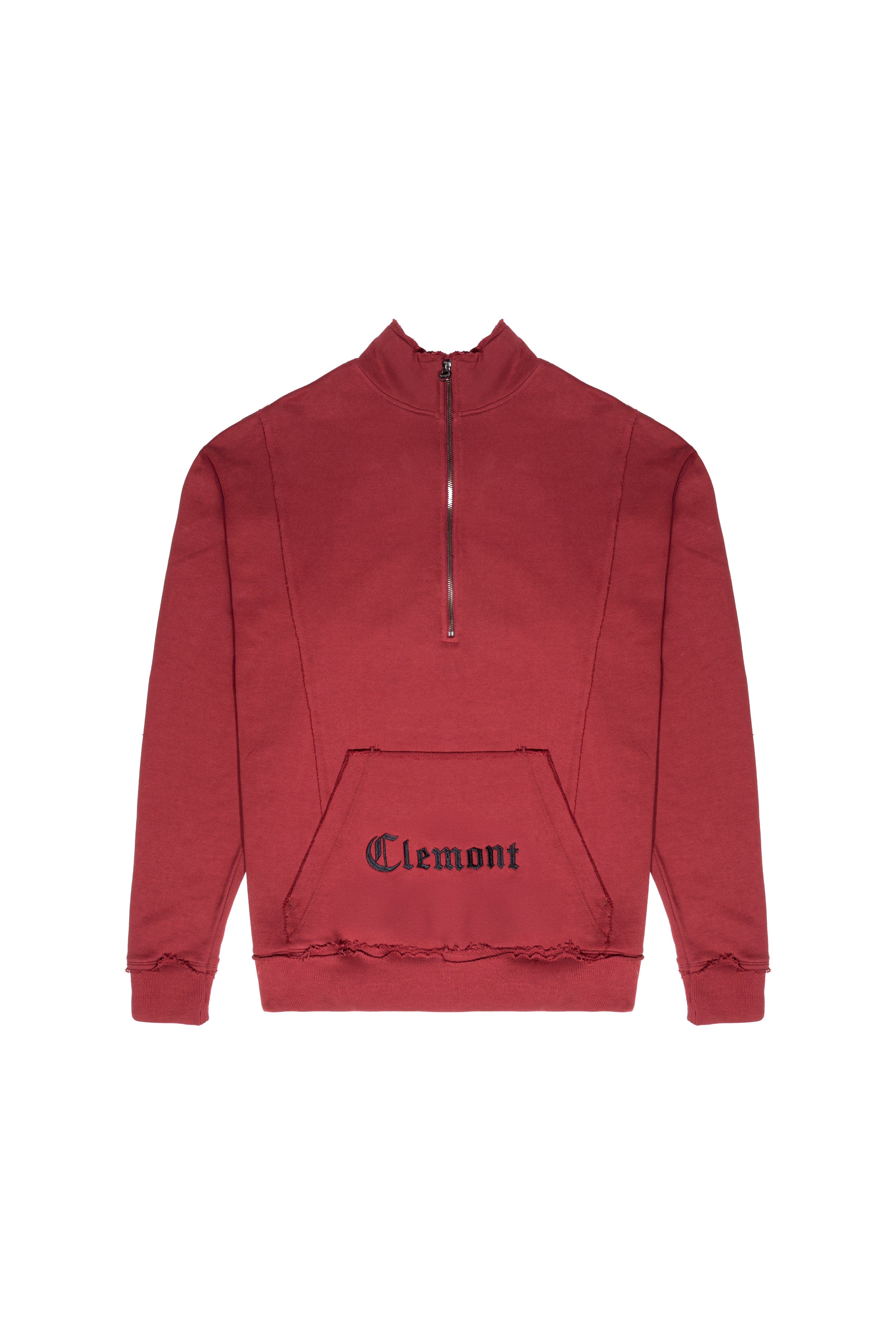 HOODIES HOMBRE DISTRUTTO BURGUNDY CLEMONT