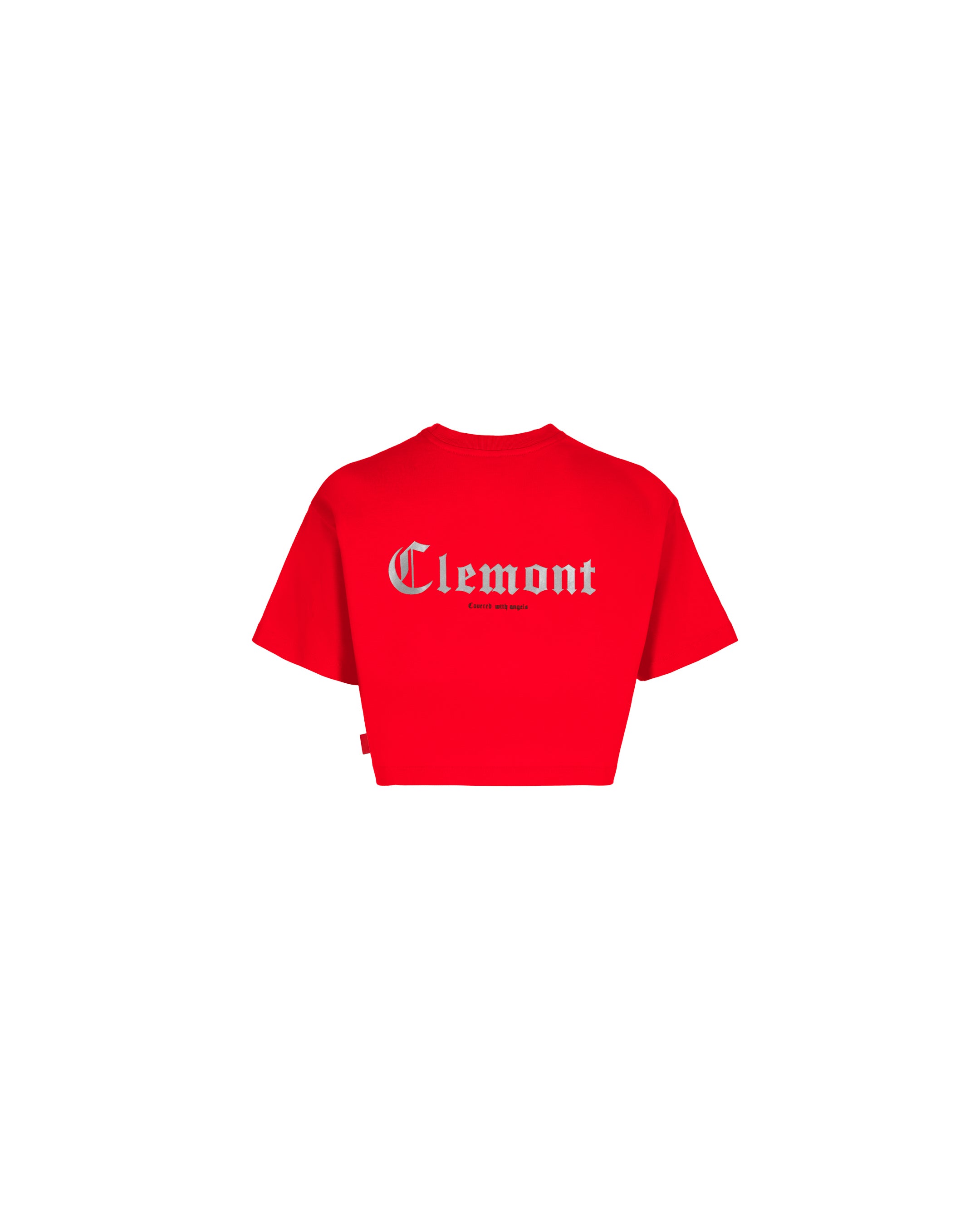 CROP TOP WOMEN  RAGGIANTE  RED CLEMONT