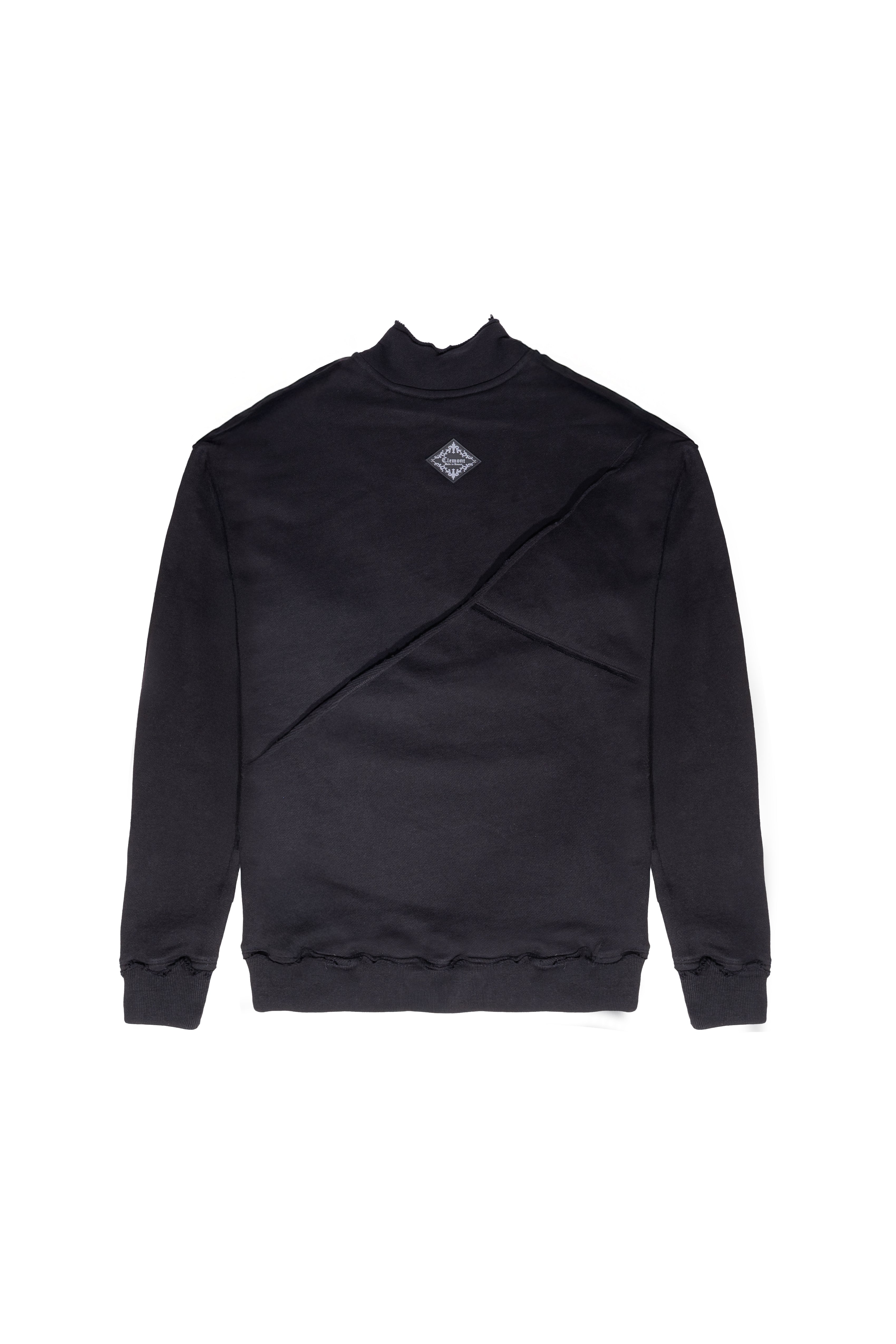 HOODIES HOMBRE DISTRUTTO NEGRO CLEMONT