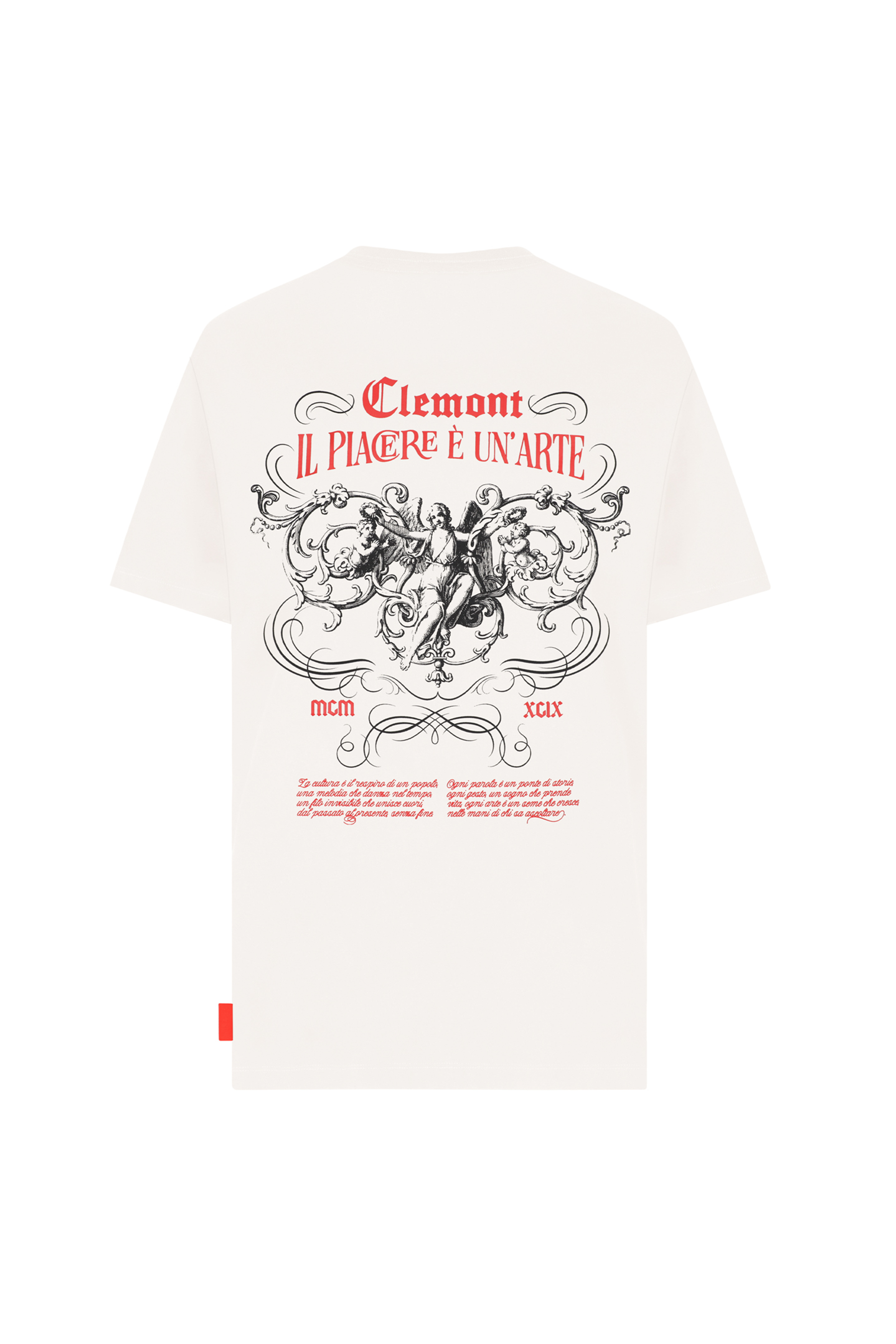 T-SHIRT MEN ESTILO CREAM  CLEMONT