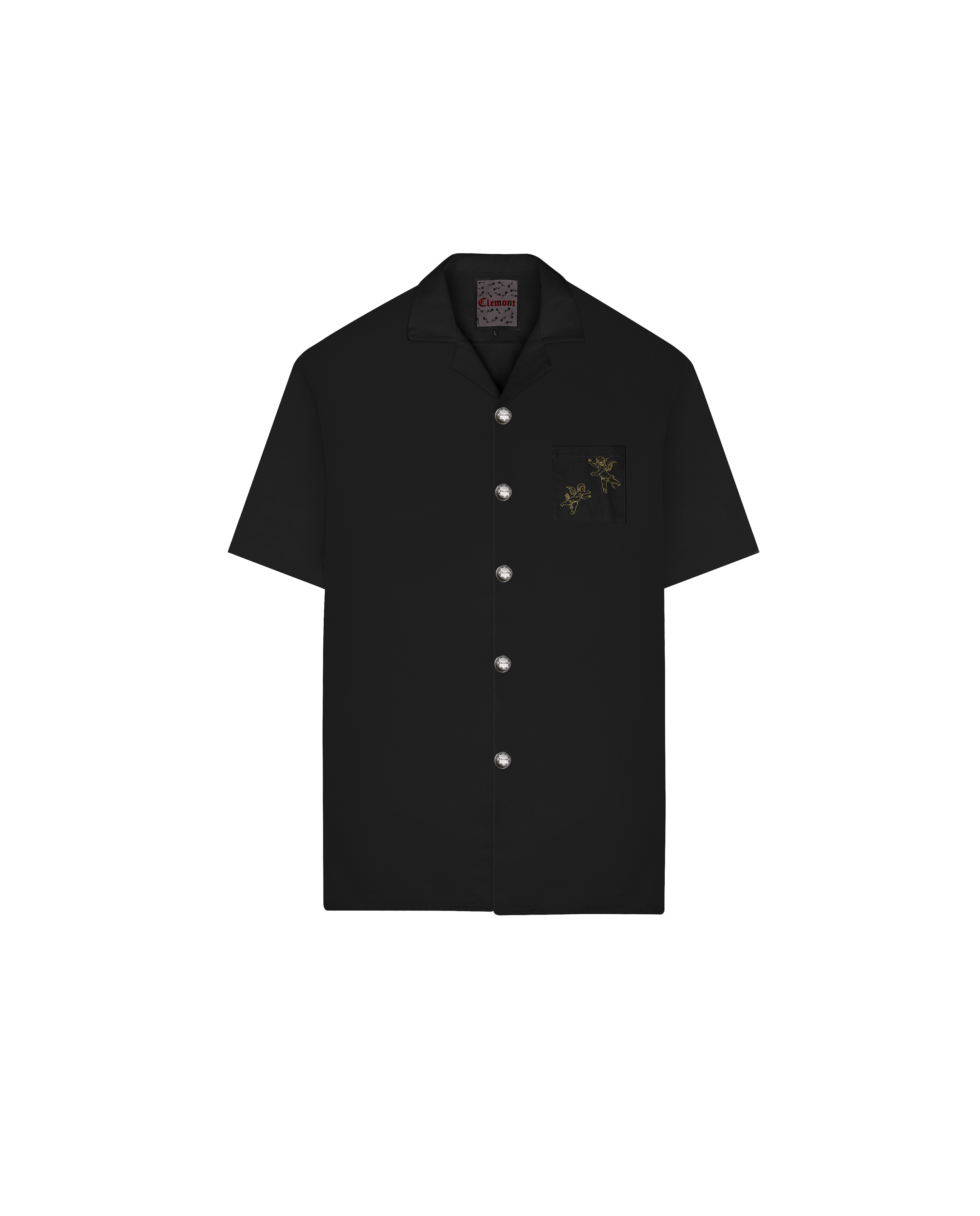 CLEMONT BLACK RAGGIO SHIRT