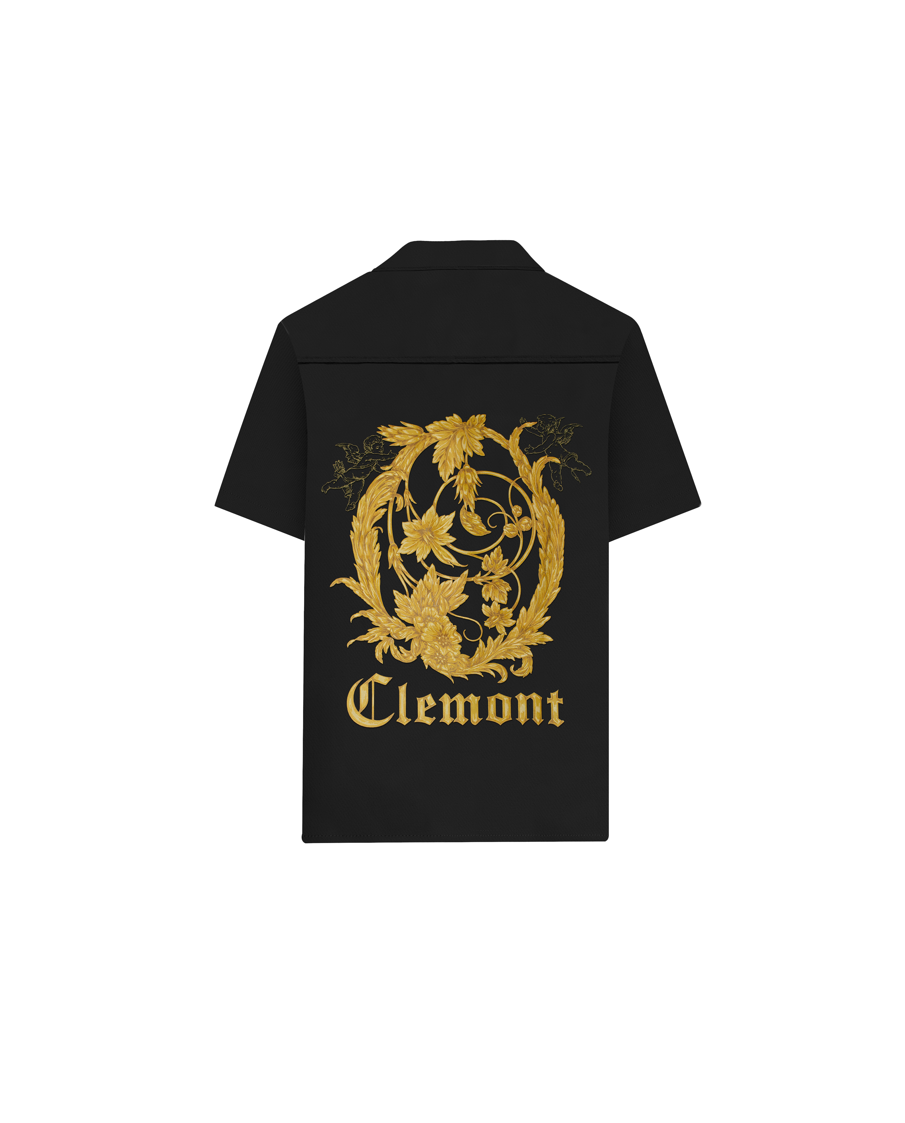 CLEMONT BLACK RAGGIO SHIRT