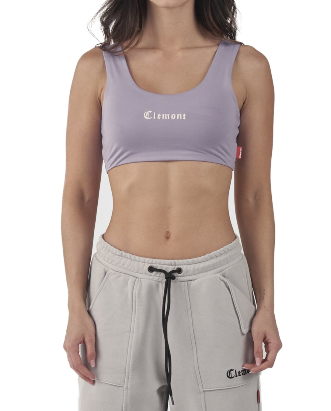 CROPTOP OPALESCENTE LILA CLEMONT