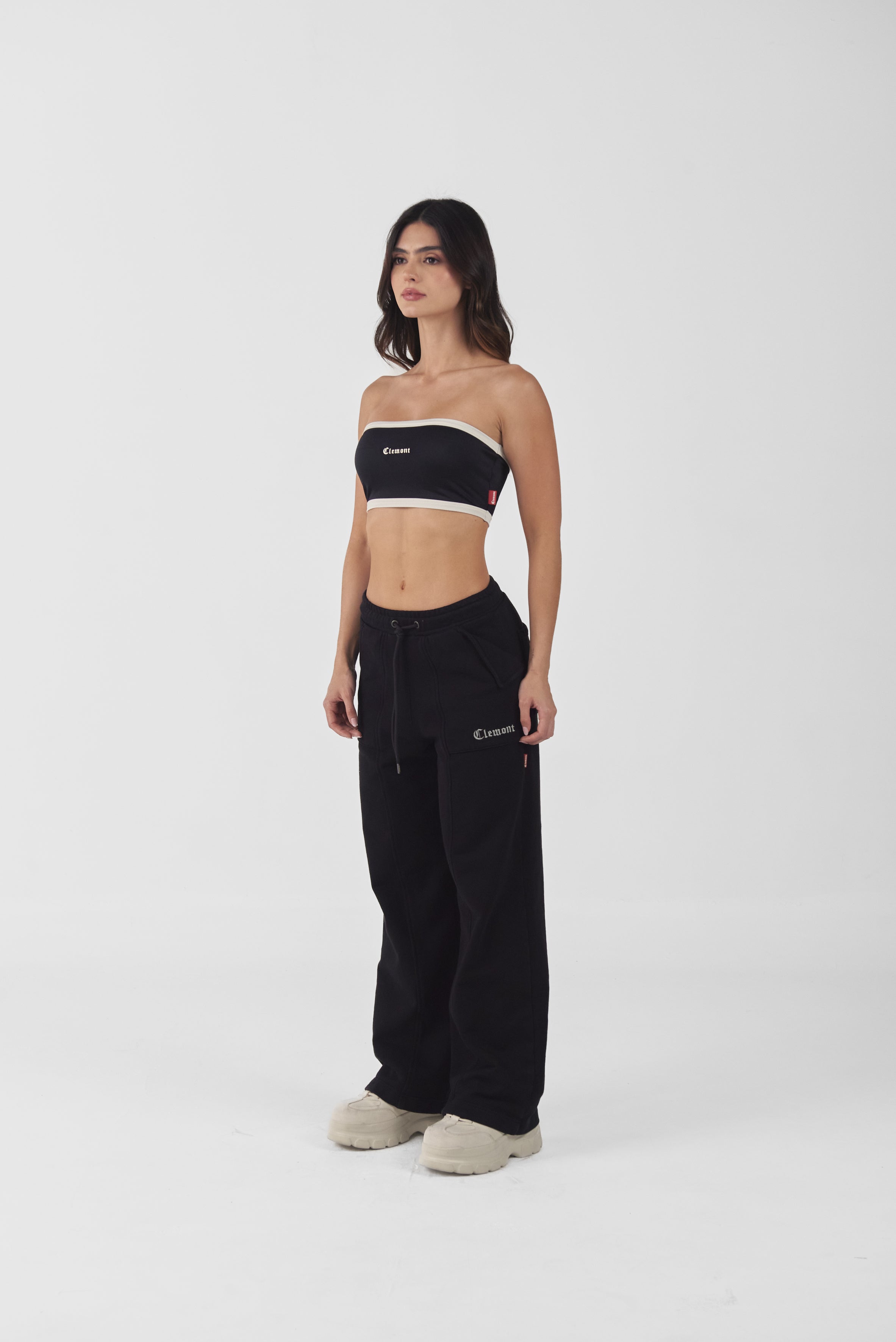 CROPTOP AMETISTA NEGRO CLEMONT