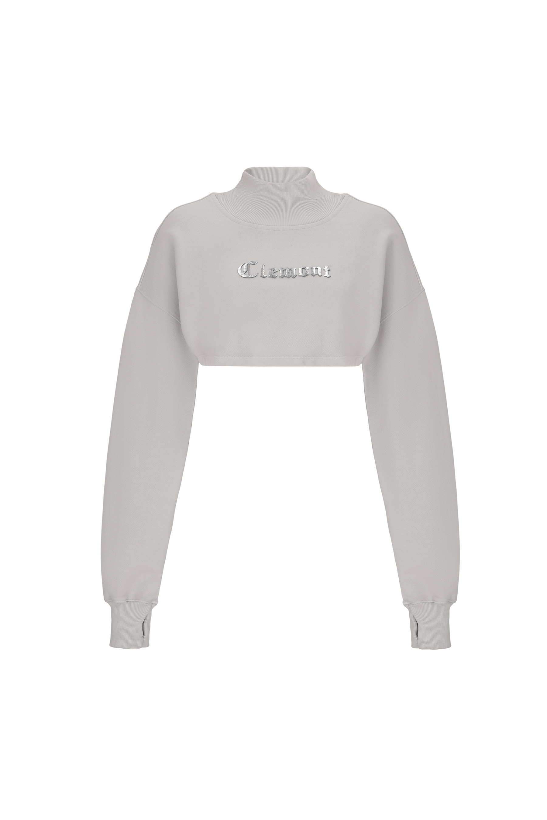 CROPPED SWEATER WOMEN  BELLEZZA GREY CLEMONT