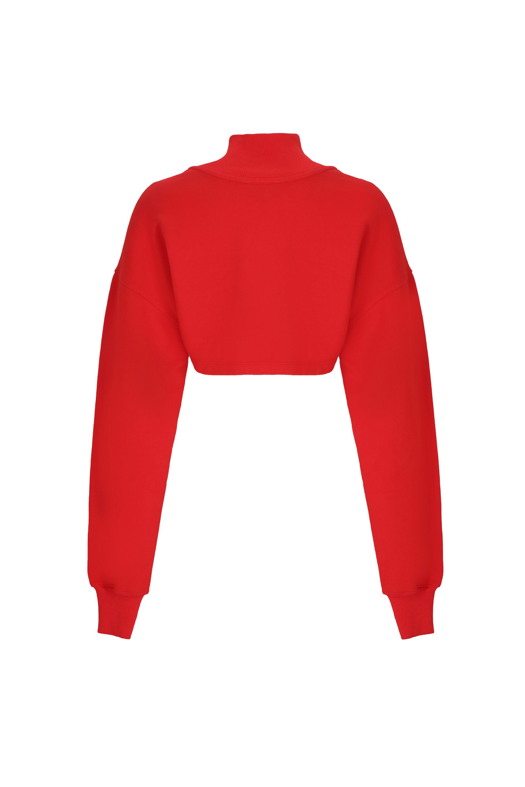 CROPPED SWEATER WOMEN  BELLEZZA RED CLEMONT