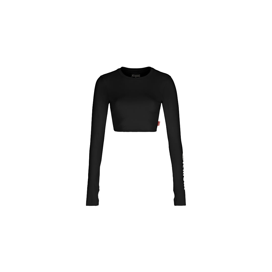 CROPTOP DIVINAZIONE NEGRO CLEMONT
