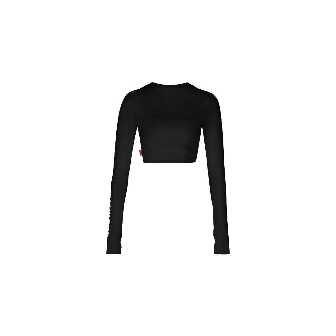 CROPTOP DIVINAZIONE NEGRO CLEMONT