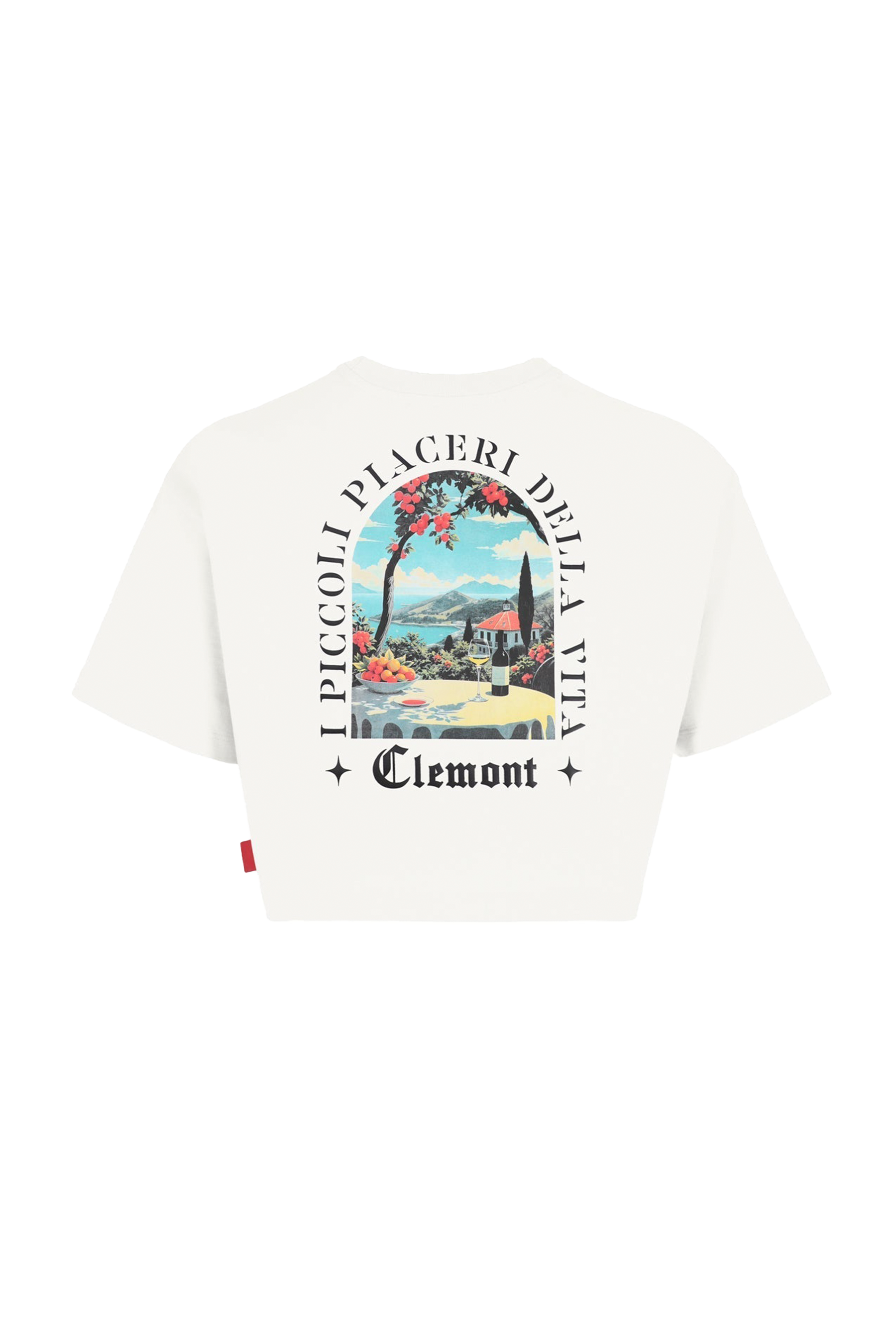 CROP TOP WOMEN  ARDENTE CREAM  CLEMONT