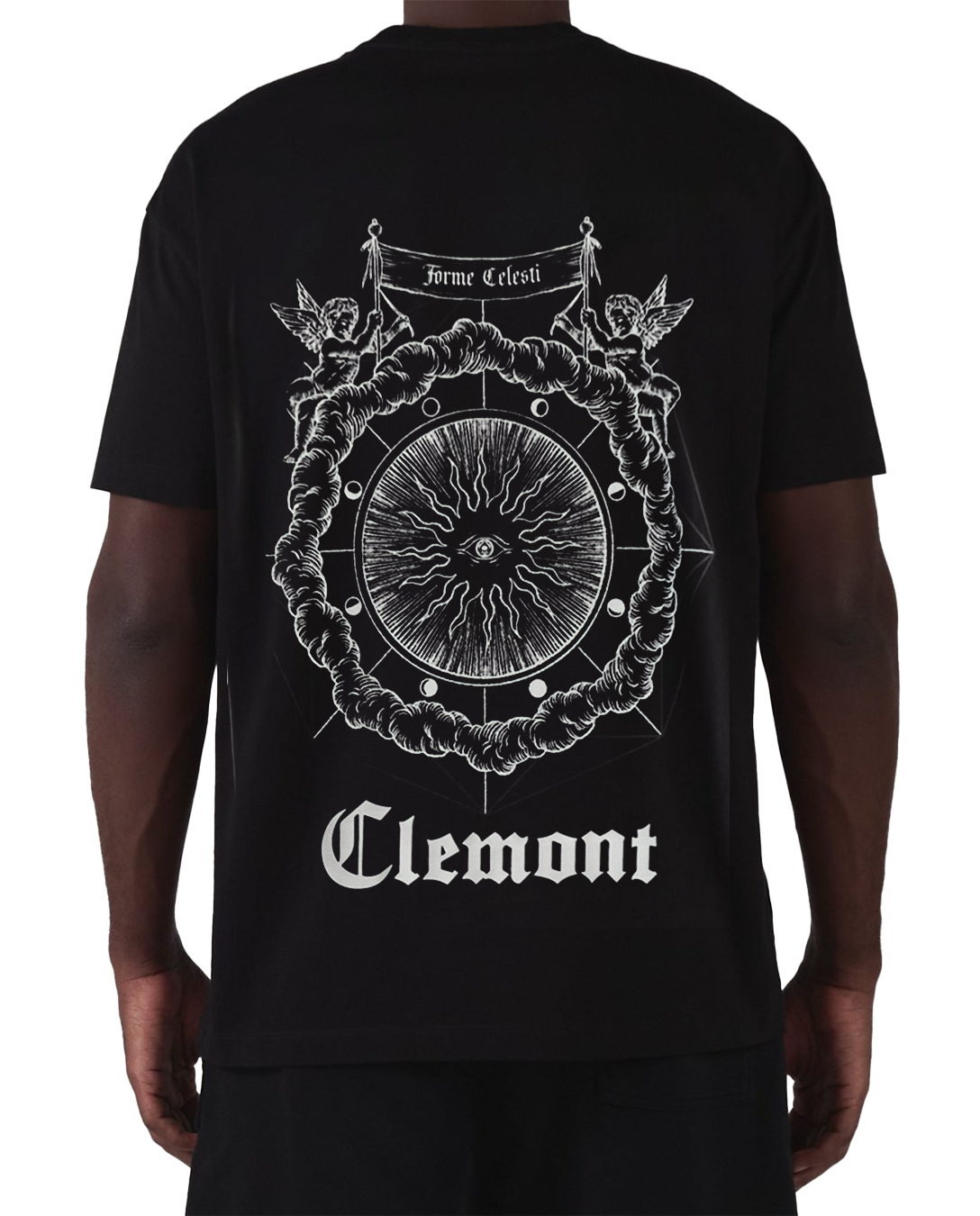 CLEMONT NEBULA BLACK T-SHIRT