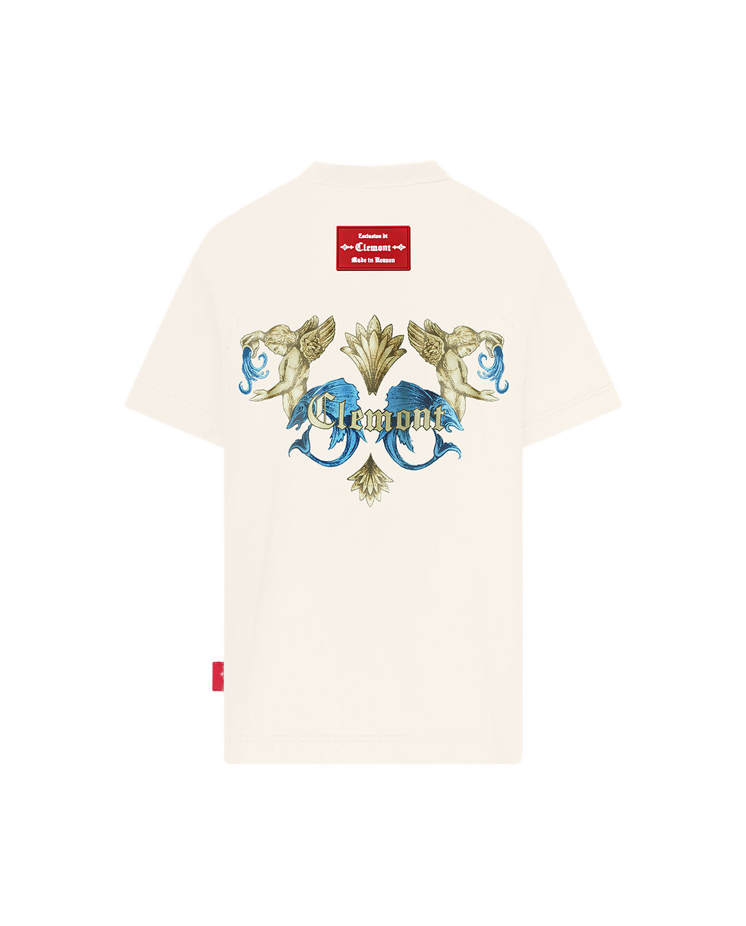 OVERSIZED AURORA CREAM CLEMONT T-SHIRT