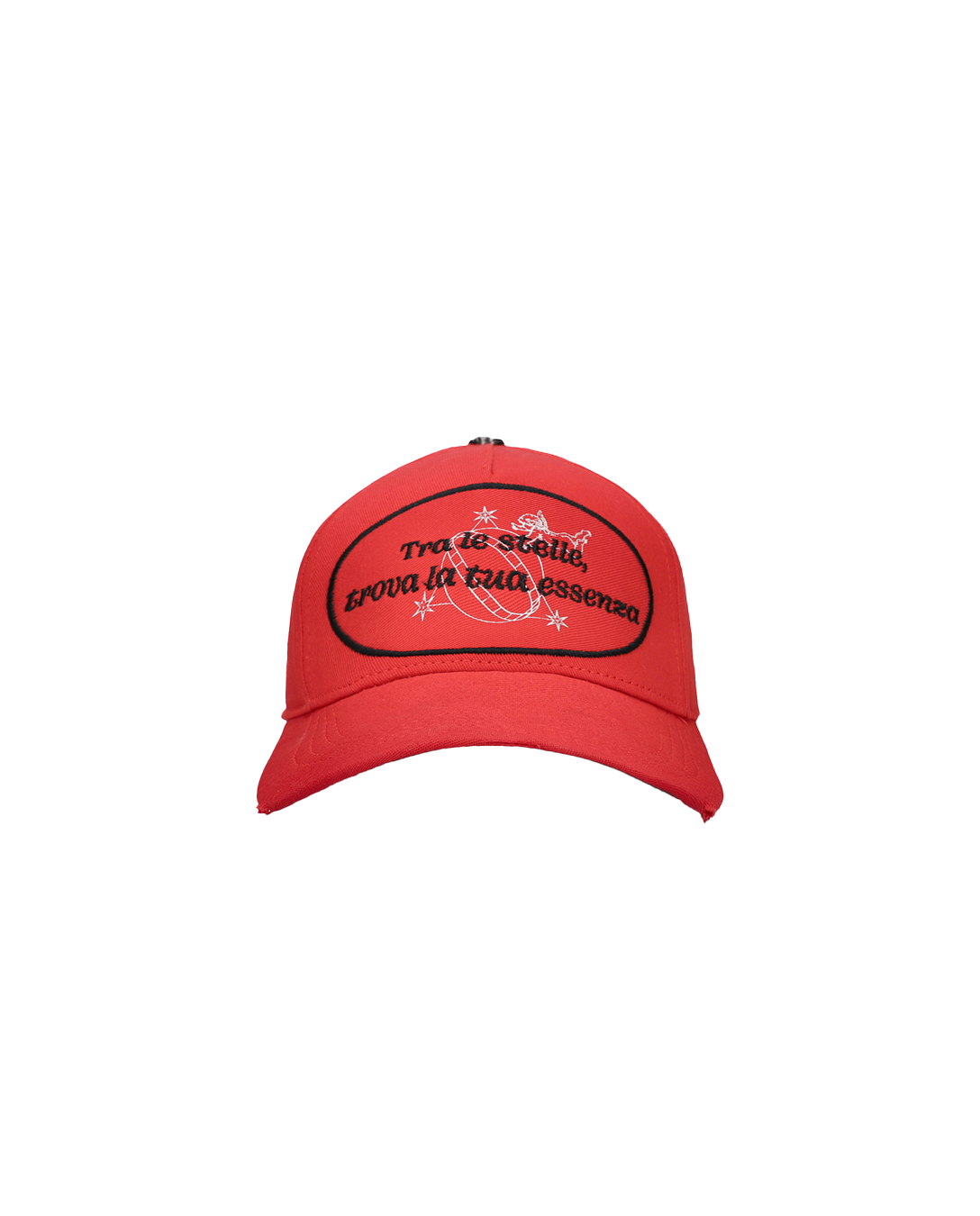 CLEMONT RED OVAL CAP