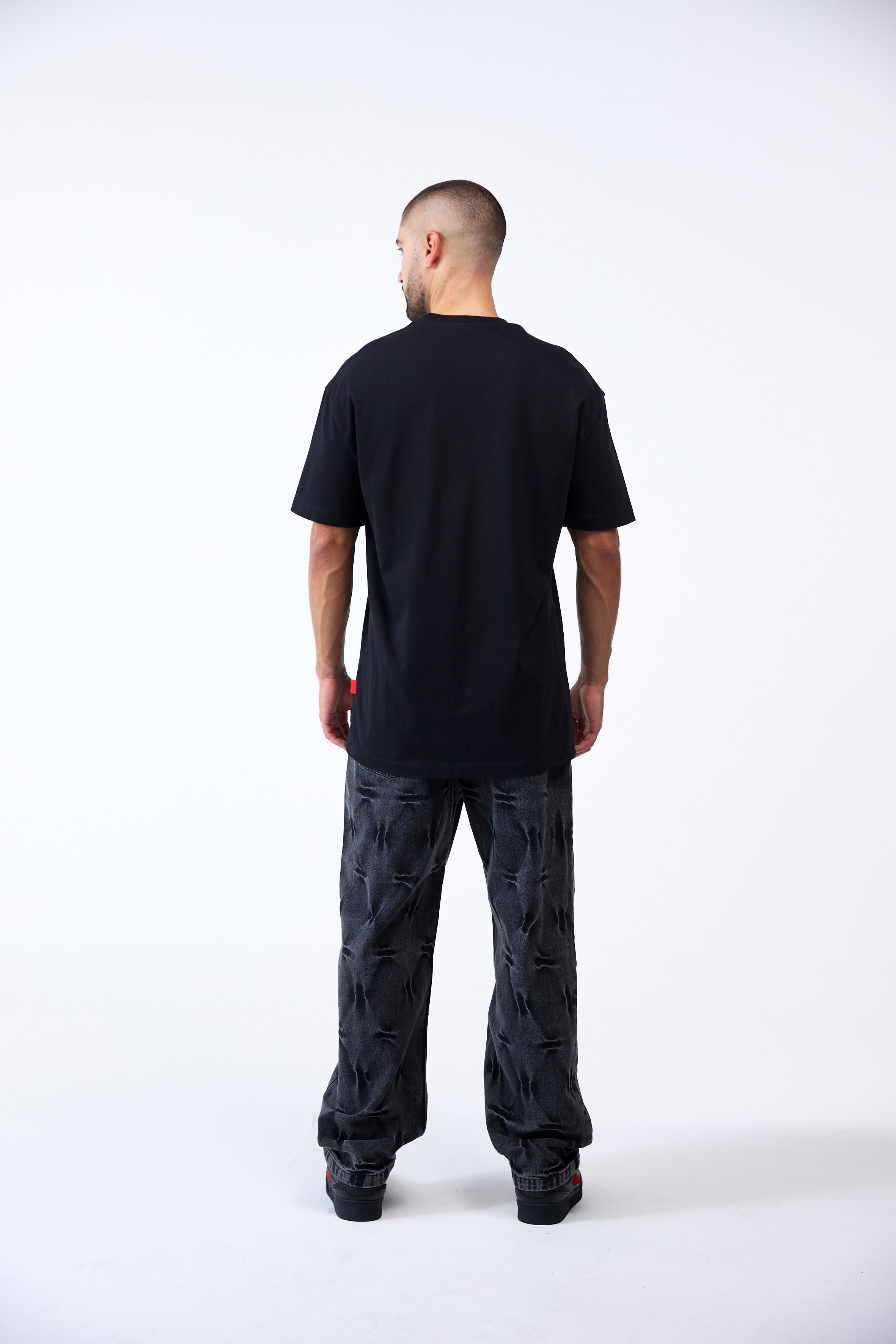 3PACK MASCULINO VENDETTA NEGRO/GRIS OSCURO/ROJO CLEMONT