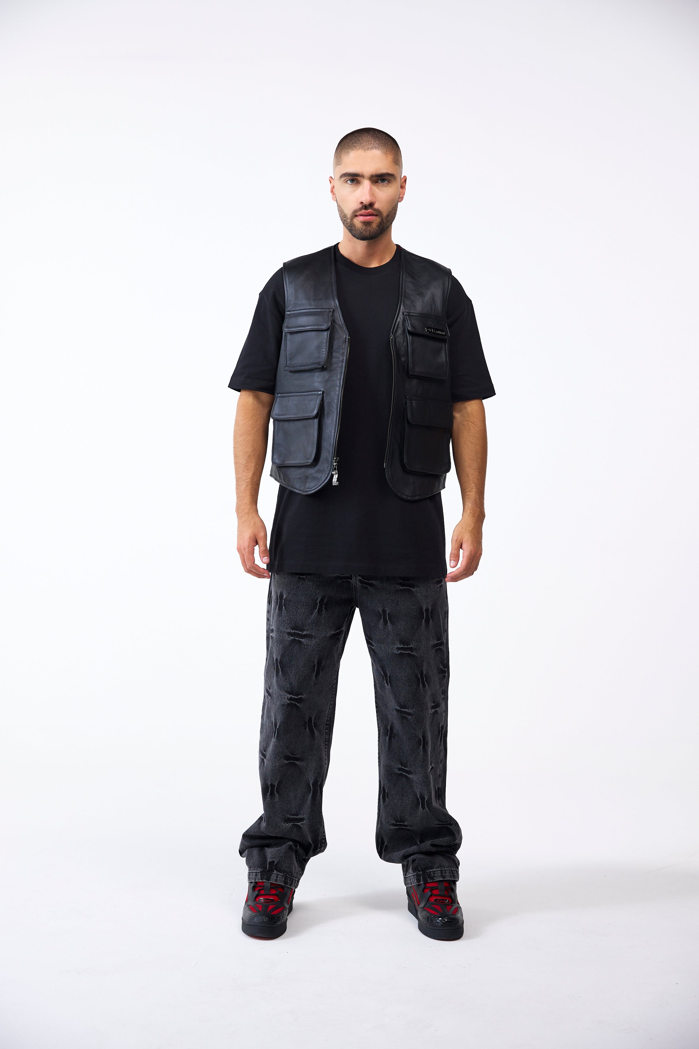 CHALECO MASCULINO LEGAME NEGRO CLEMONT
